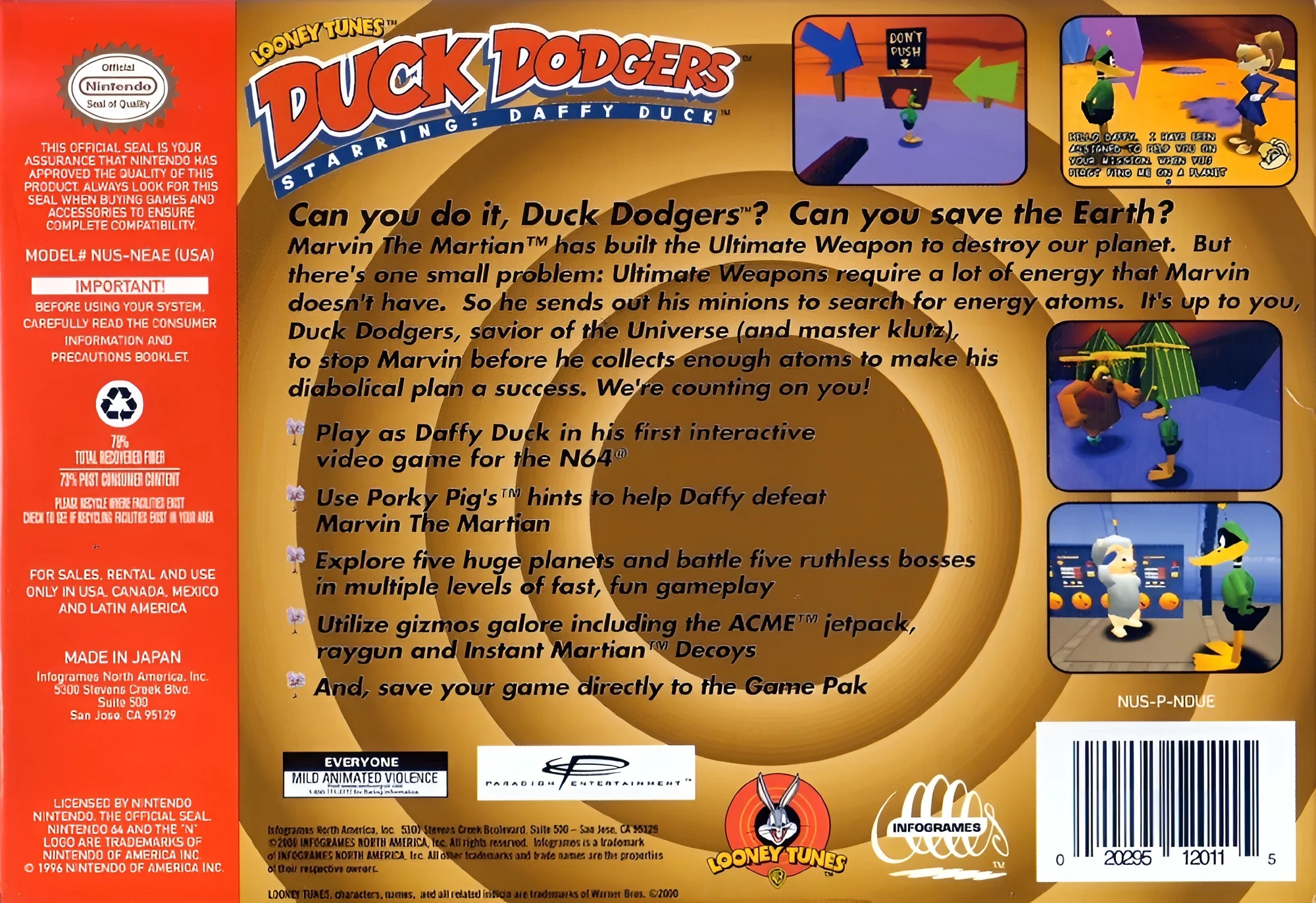 Duck Dodgers - Nintendo 64 - Image 2