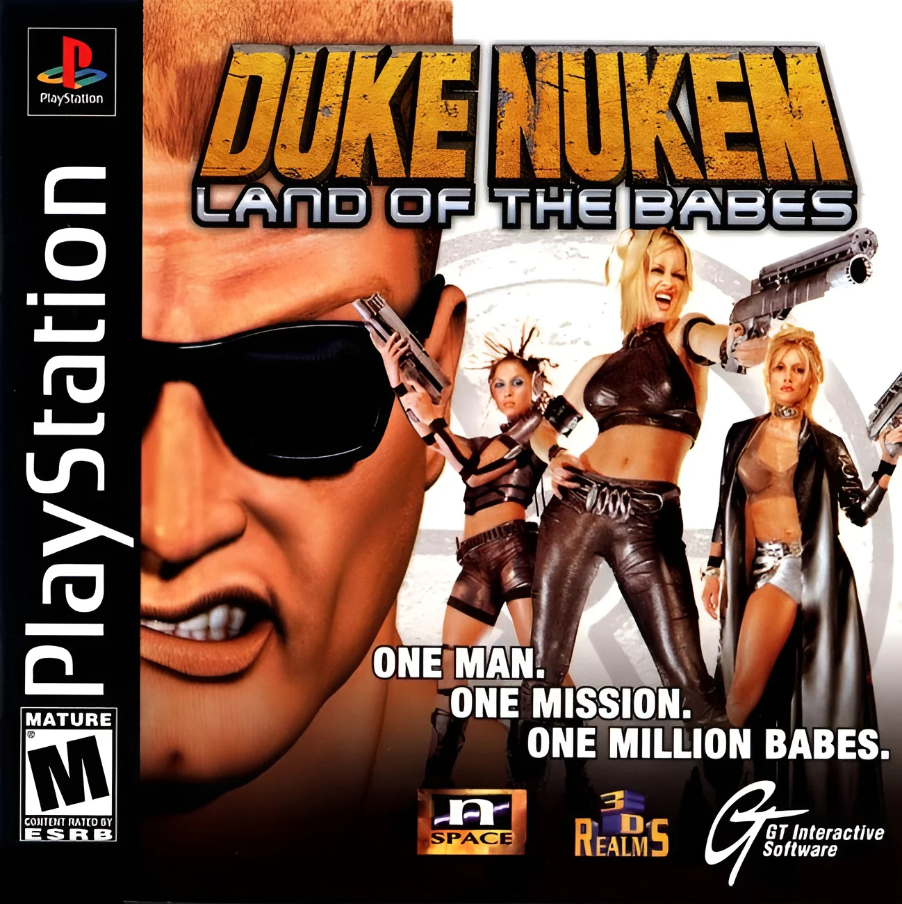 Duke Nukem Land of the Babes - PlayStation