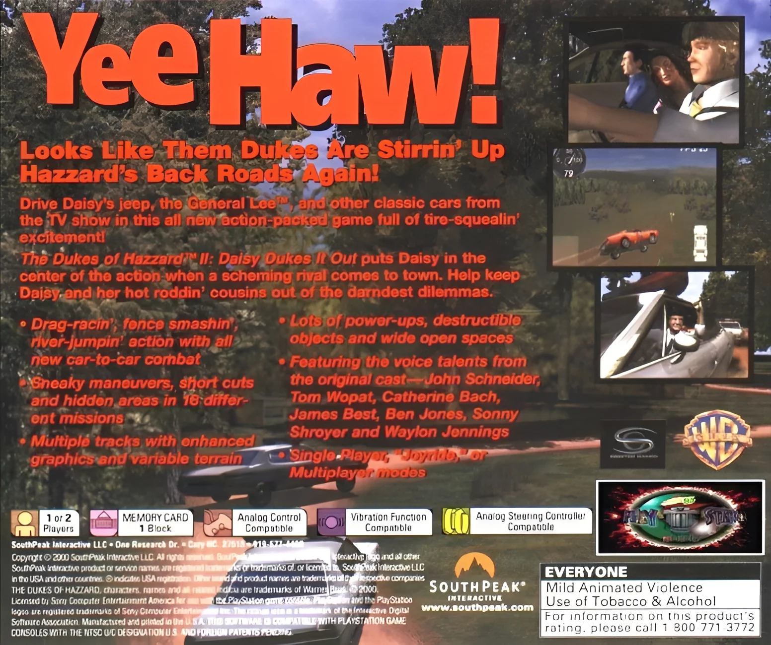 Dukes of Hazzard II Daisy Dukes It Out - PlayStation - Image 2