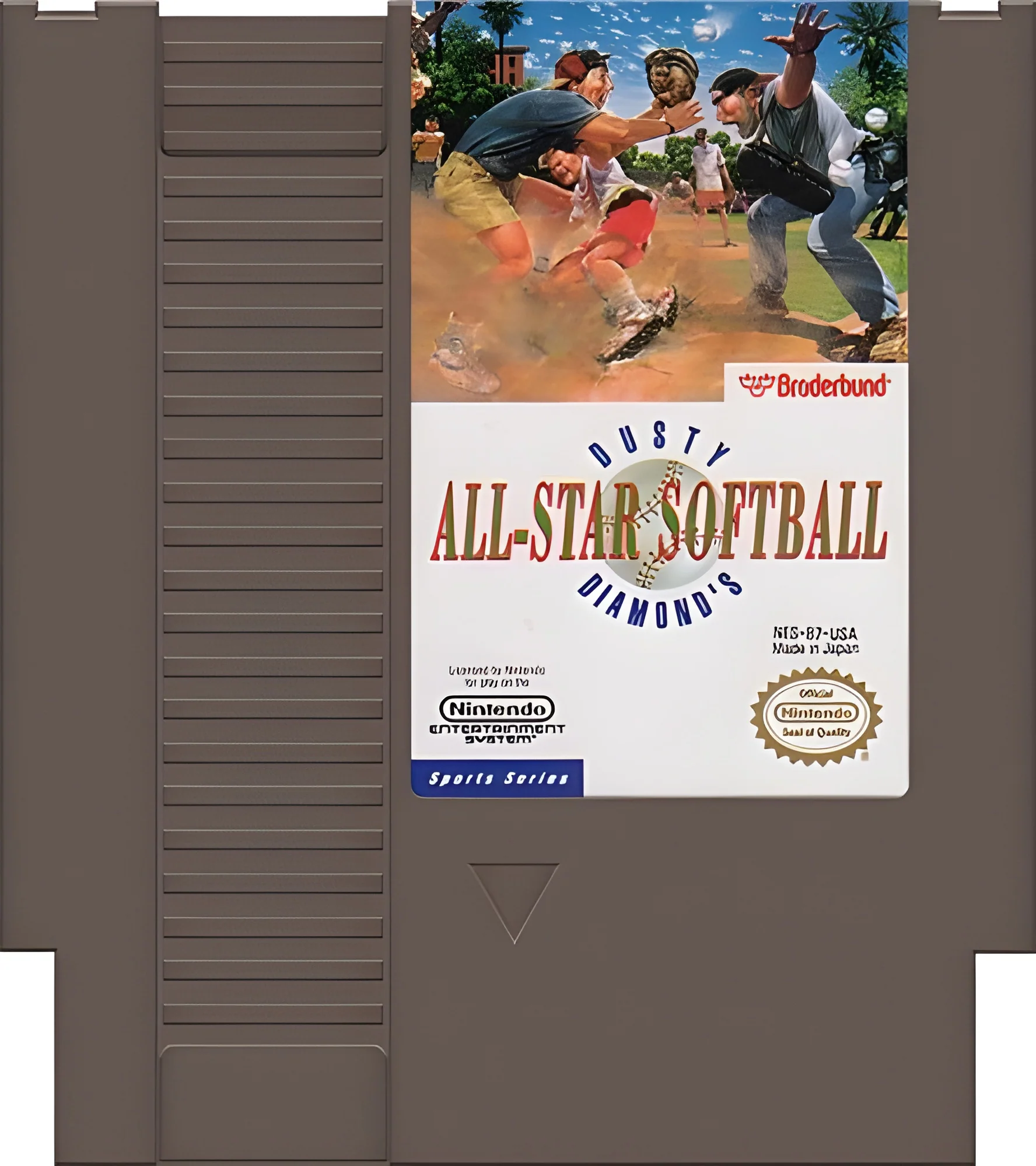 Dusty Diamond's All-Star Softball - NES - Image 3