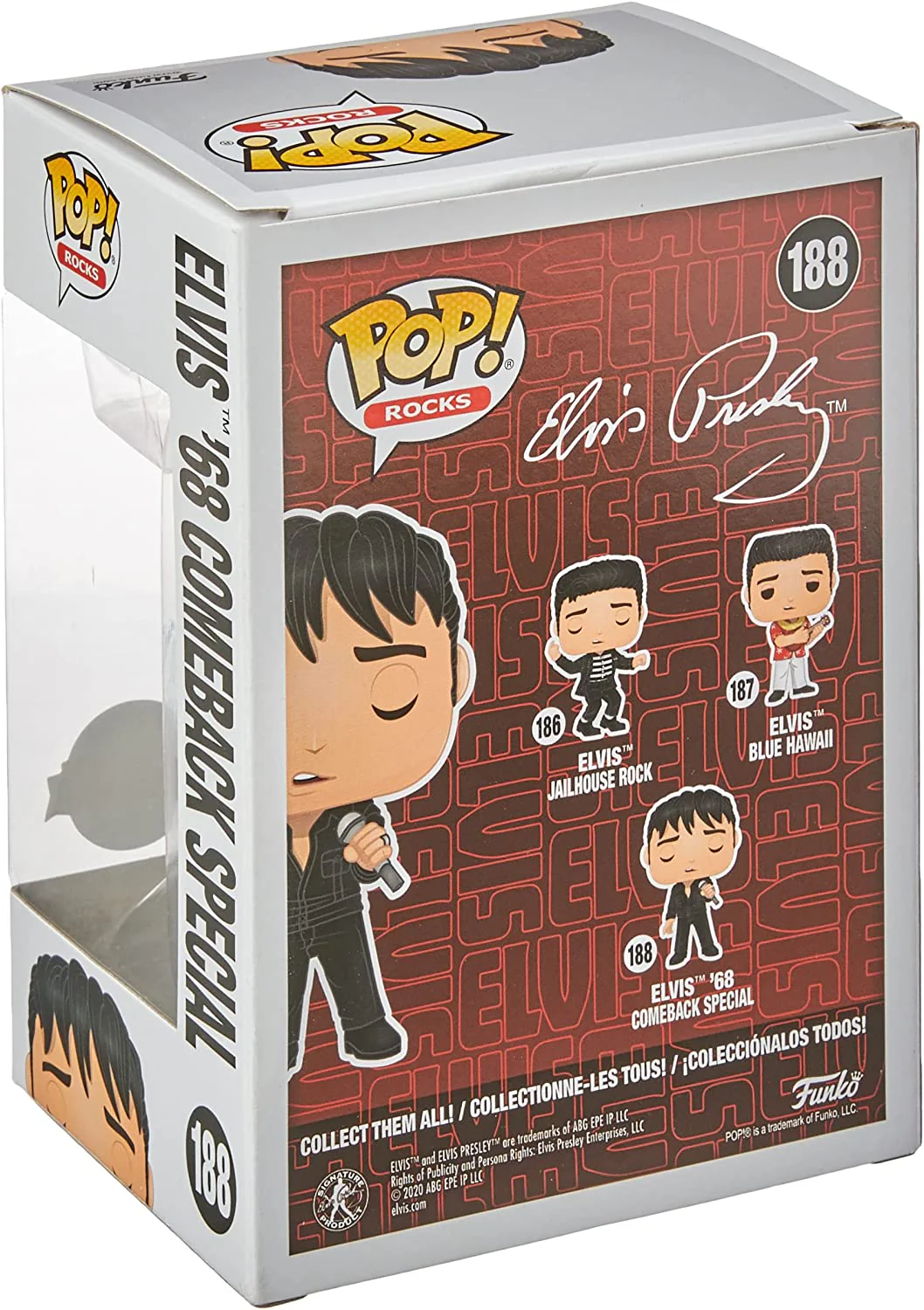 Funko Pop! Elvis Presley Elvis '68 Comeback Special Vinyl Figure - Image 5