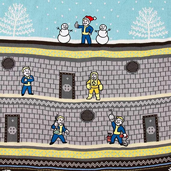 Fallout Vault Jumper / Ugly Christmas Sweater - XS - Image 3