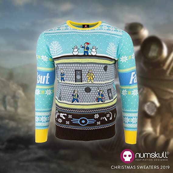 Fallout Vault Jumper / Ugly Christmas Sweater - XS - Image 6