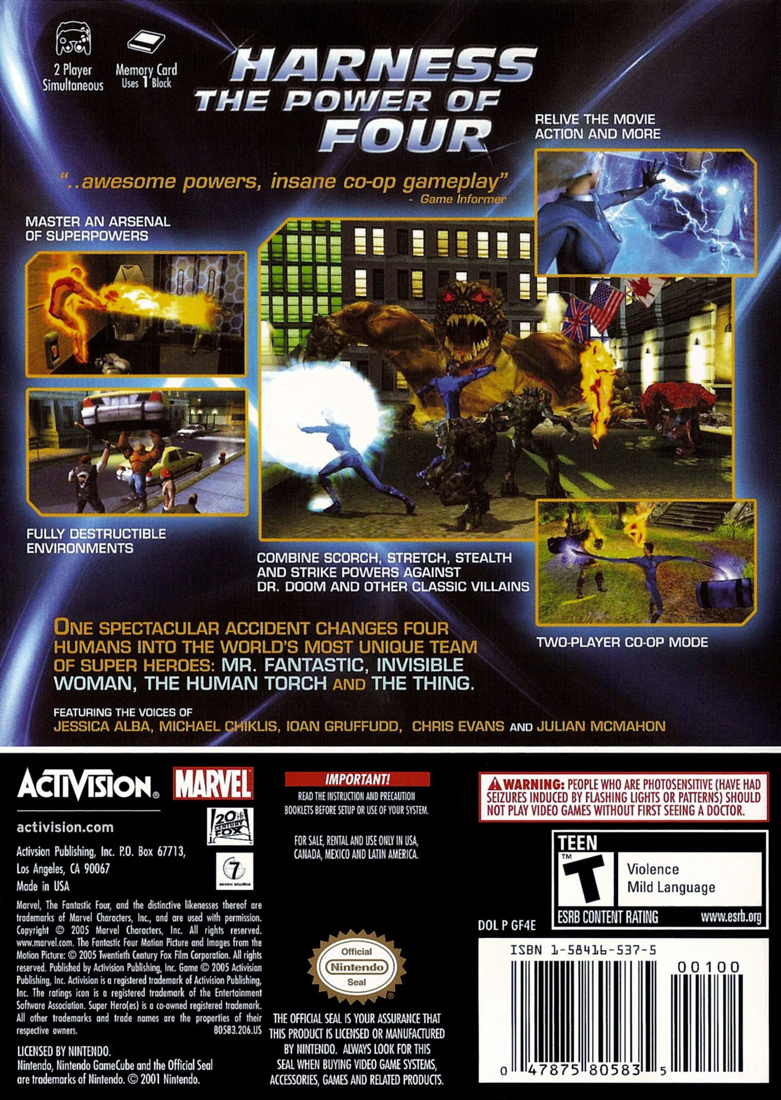 Fantastic 4 - GameCube - Image 2