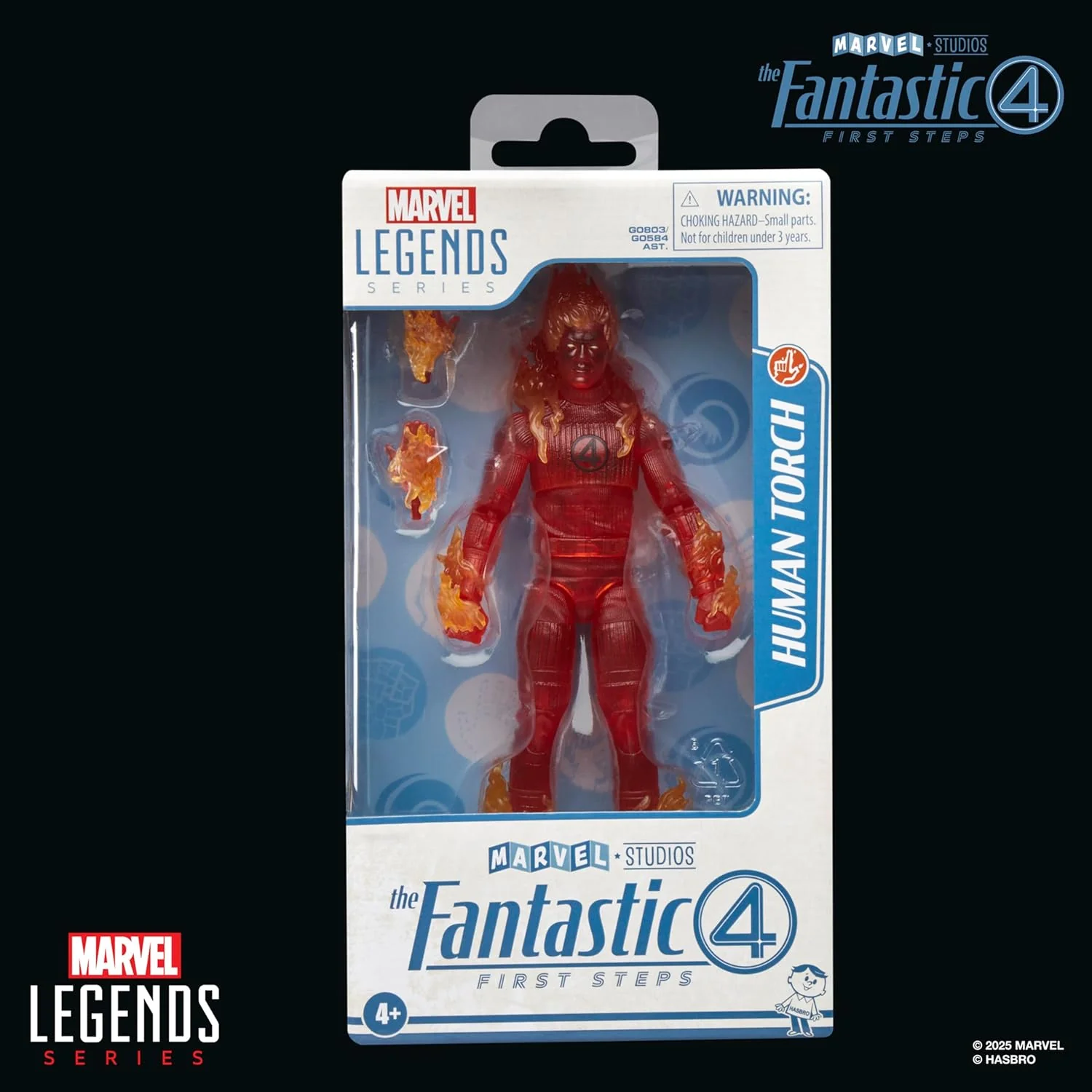 Marvel Legends The Fantastic Four: First Steps Human Torch 6" Action Figure