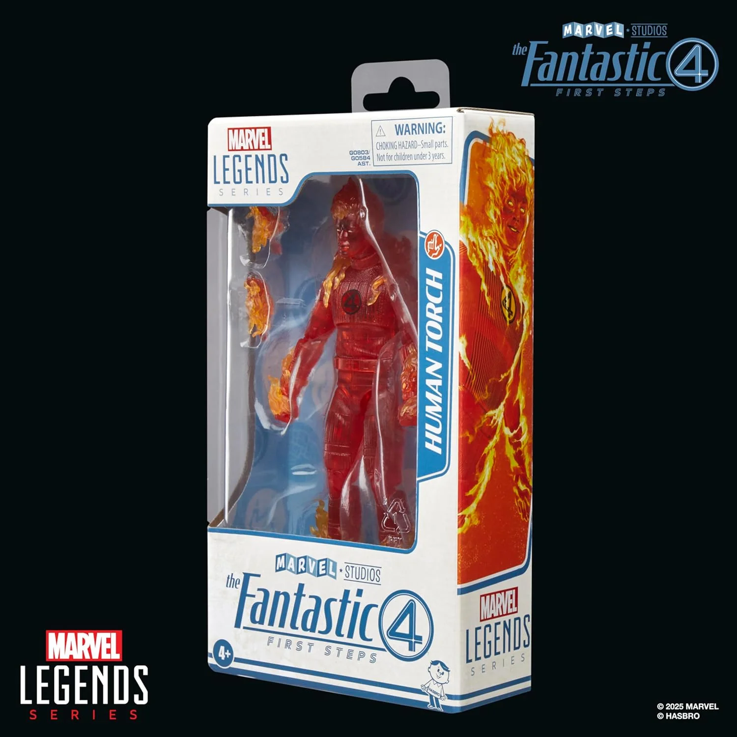 Marvel Legends The Fantastic Four: First Steps Human Torch 6" Action Figure - Image 2