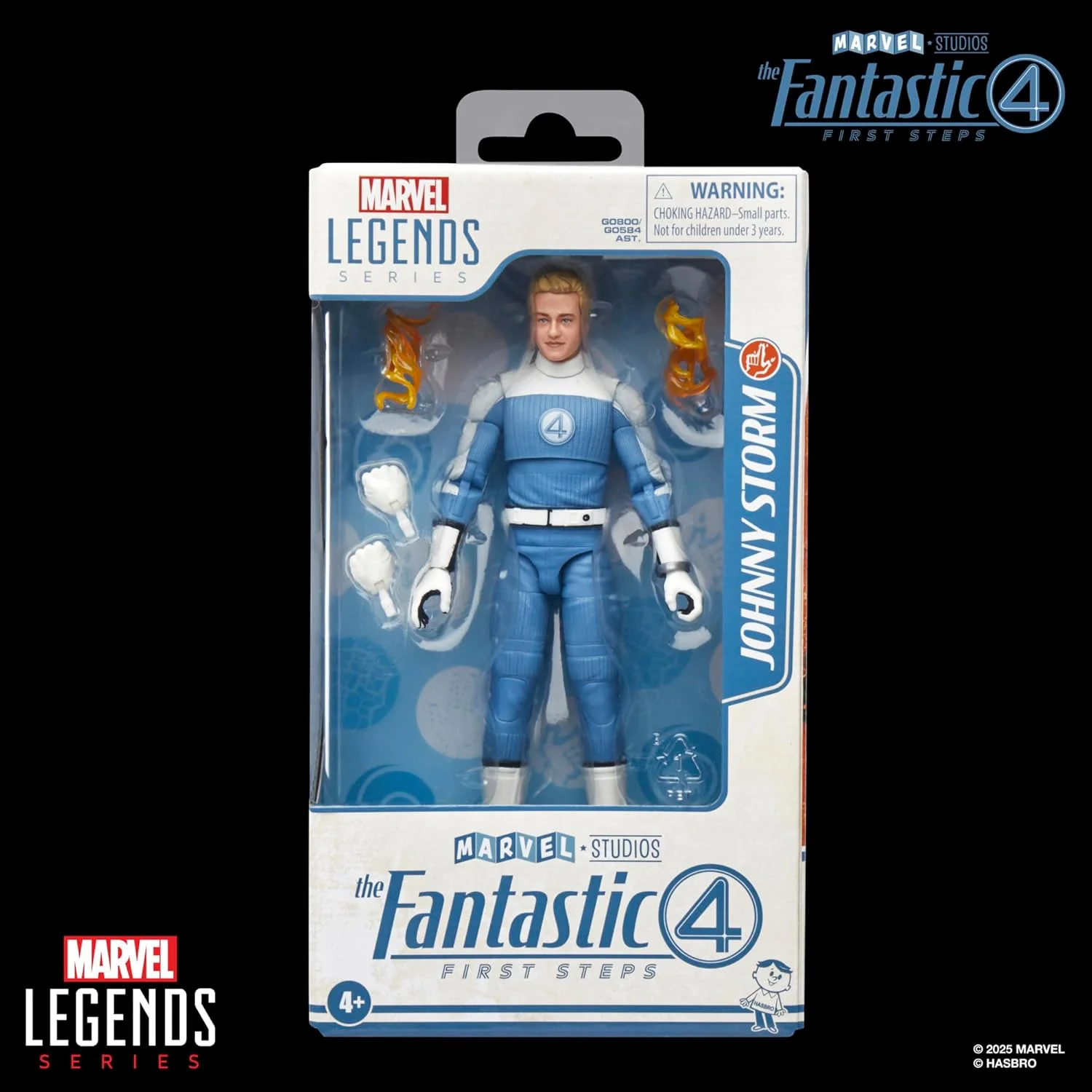 Marvel Legends The Fantastic Four: First Steps Johnny Storm 6" Action Figure