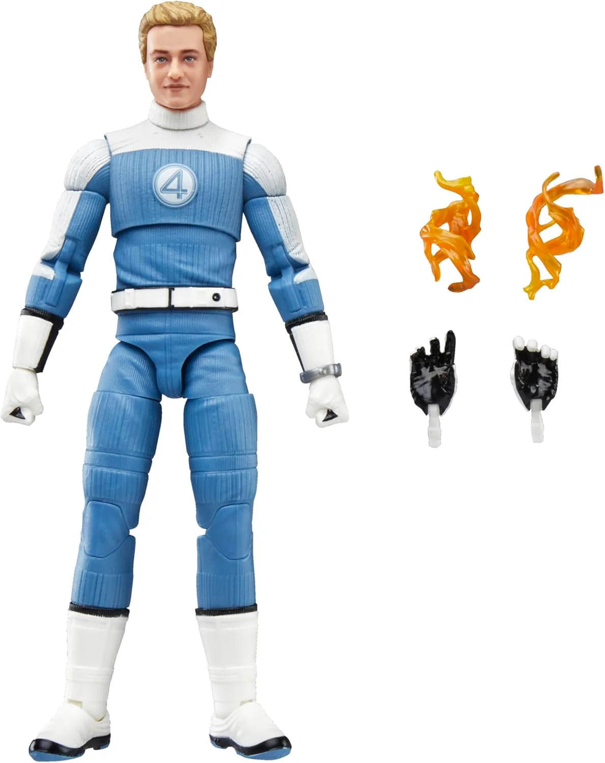Marvel Legends The Fantastic Four: First Steps Johnny Storm 6" Action Figure - Image 4