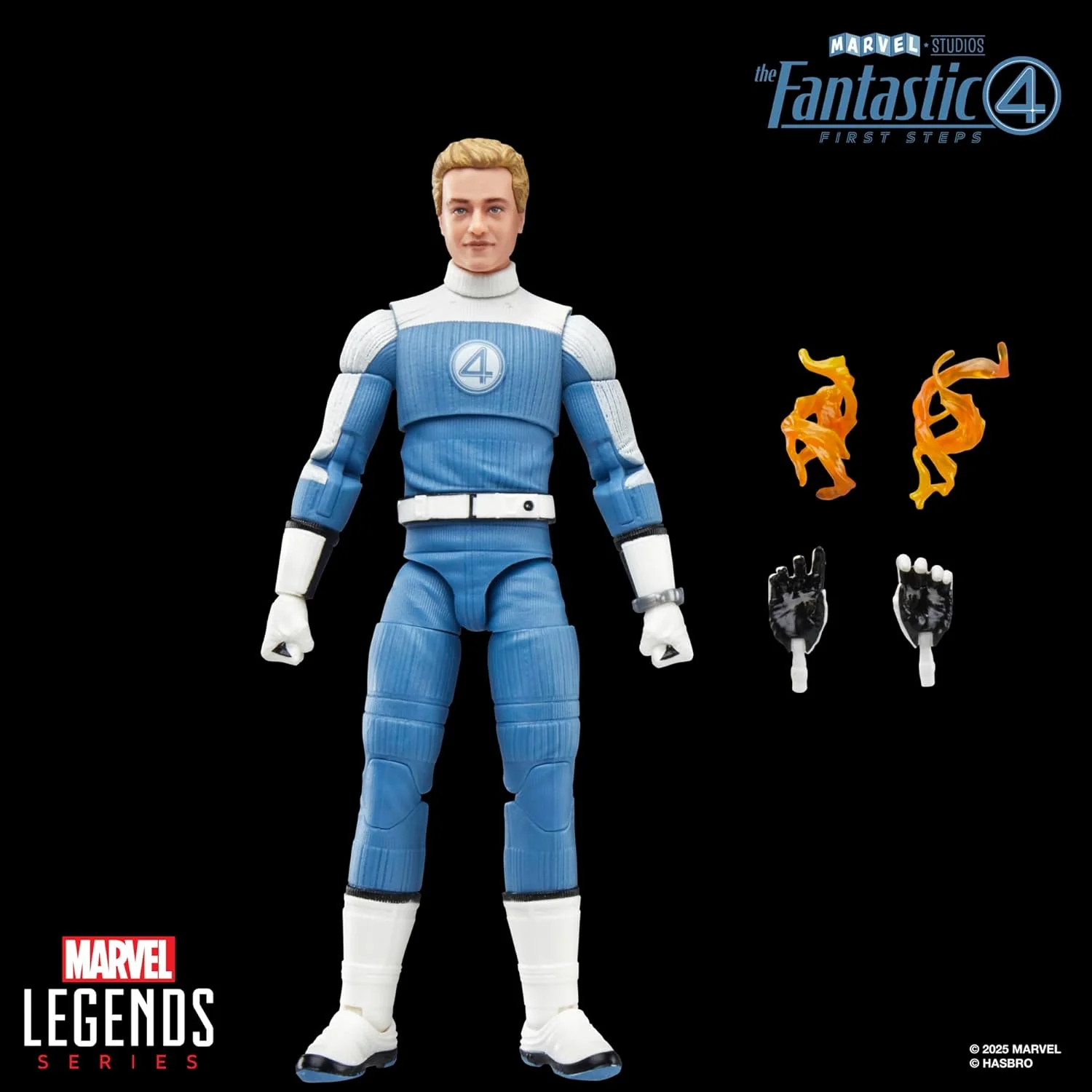 Marvel Legends The Fantastic Four: First Steps Johnny Storm 6" Action Figure - Image 6