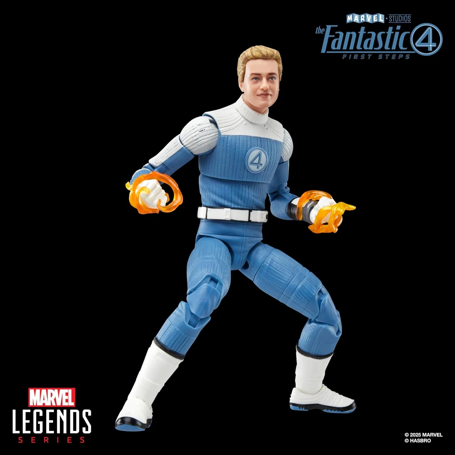 Marvel Legends The Fantastic Four: First Steps Johnny Storm 6" Action Figure - Image 7