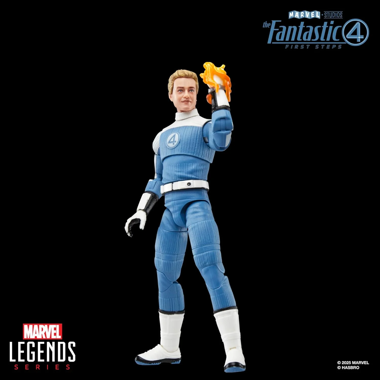 Marvel Legends The Fantastic Four: First Steps Johnny Storm 6" Action Figure - Image 9