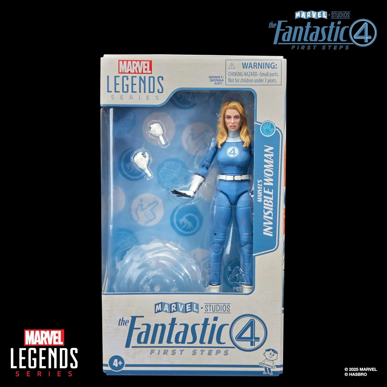 Marvel Legends The Fantastic Four: First Steps Invisible Woman Sue Storm 6" Action Figure