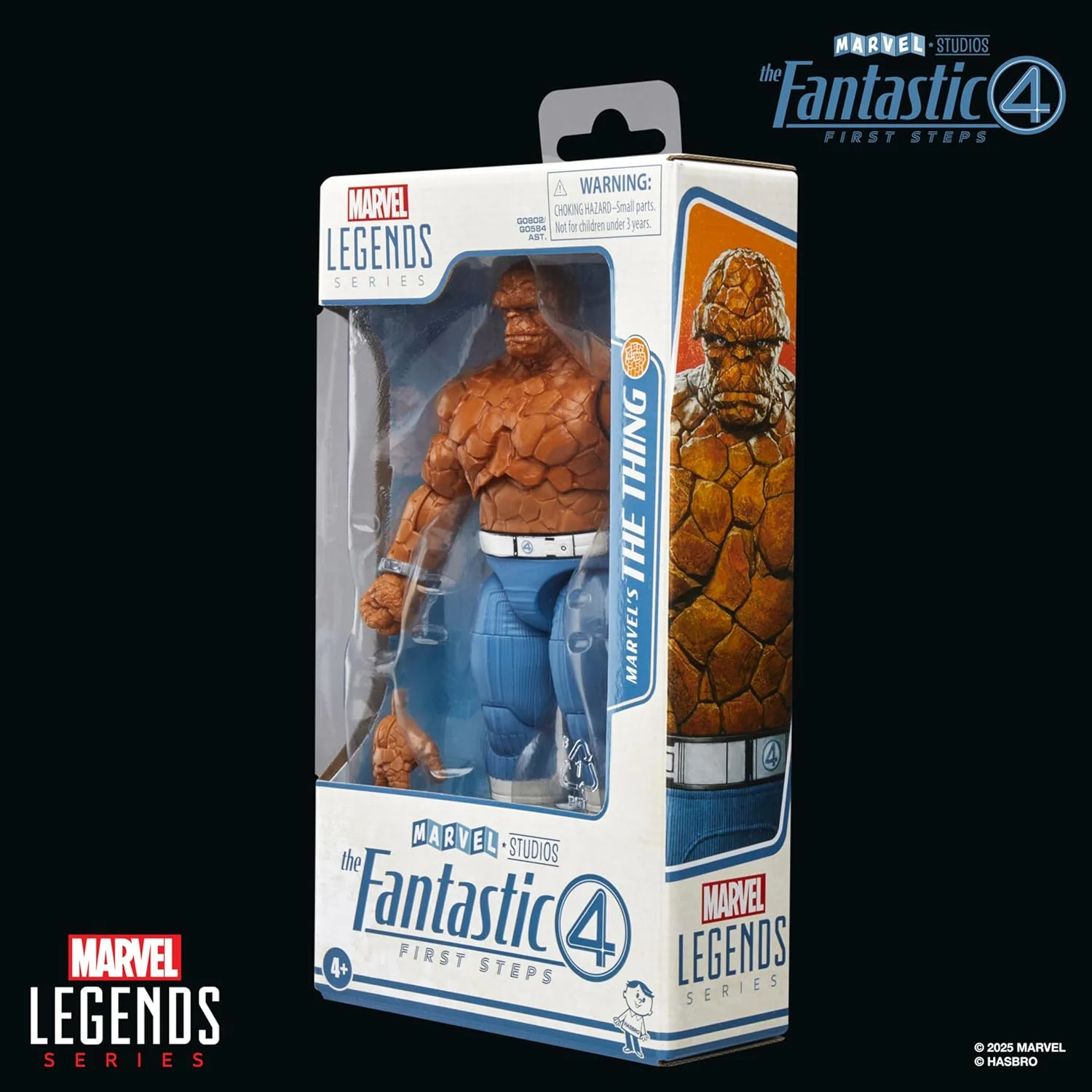 Marvel Legends The Fantastic Four: First Steps The Thing 6" Action Figure - Image 2
