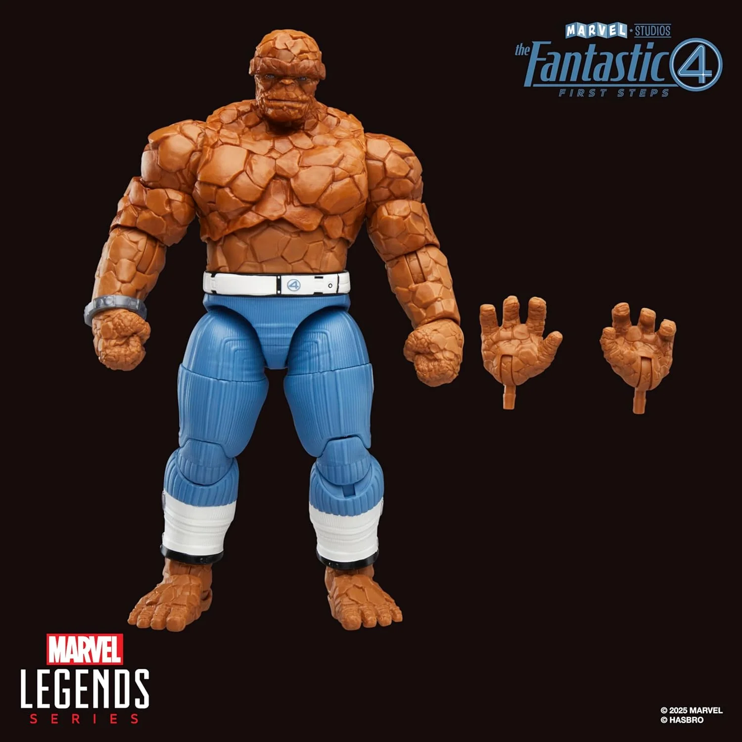 Marvel Legends The Fantastic Four: First Steps The Thing 6" Action Figure - Image 5
