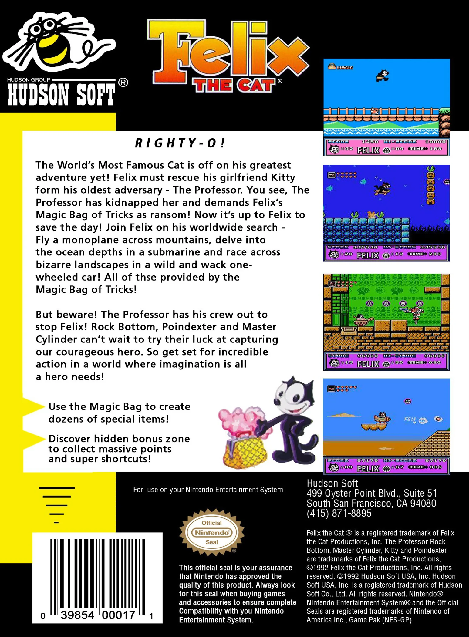 Felix the Cat - NES - Image 2