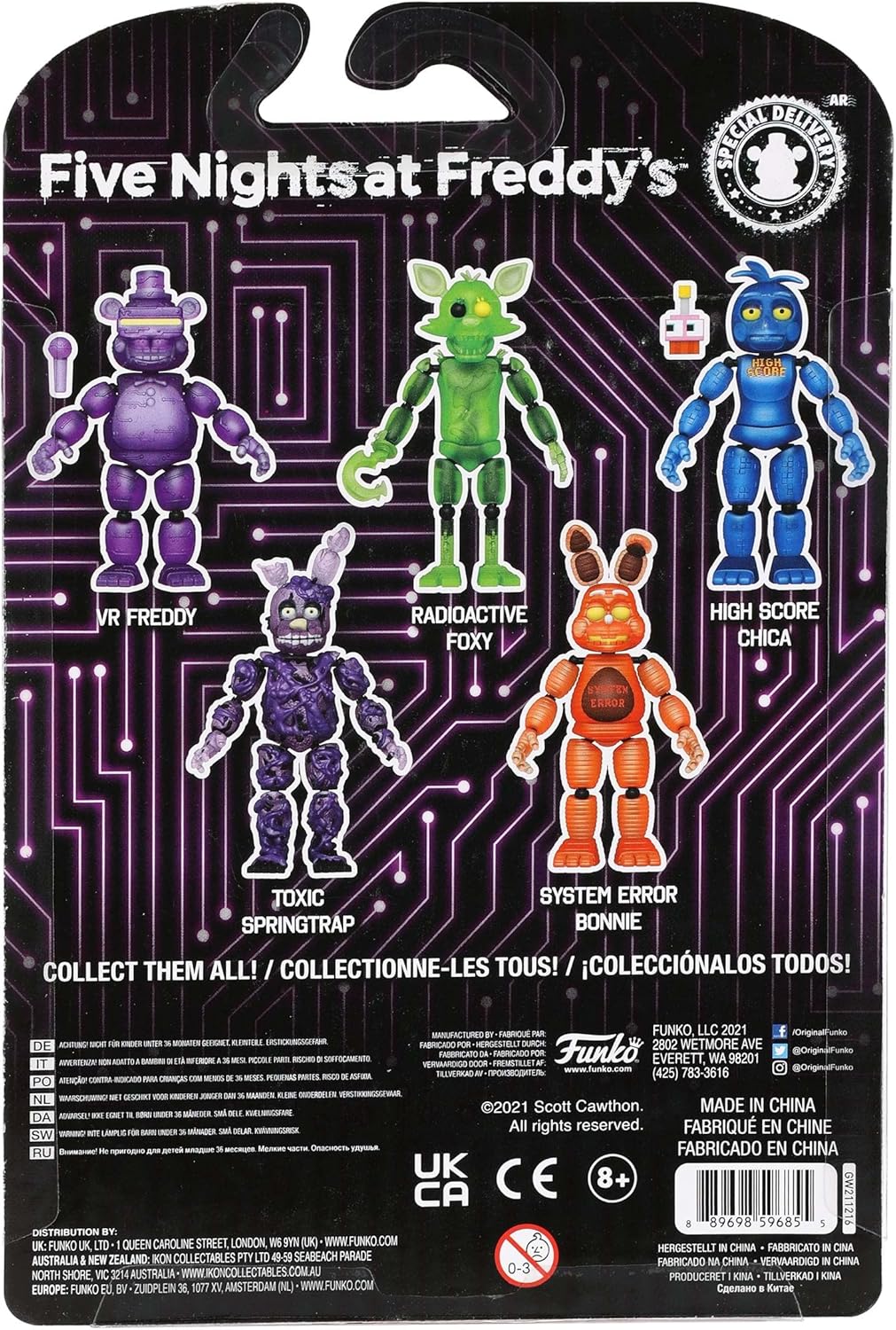 Five Nights at Freddy's System Error Bonnie Series 7 Funko Action Figure - Image 2