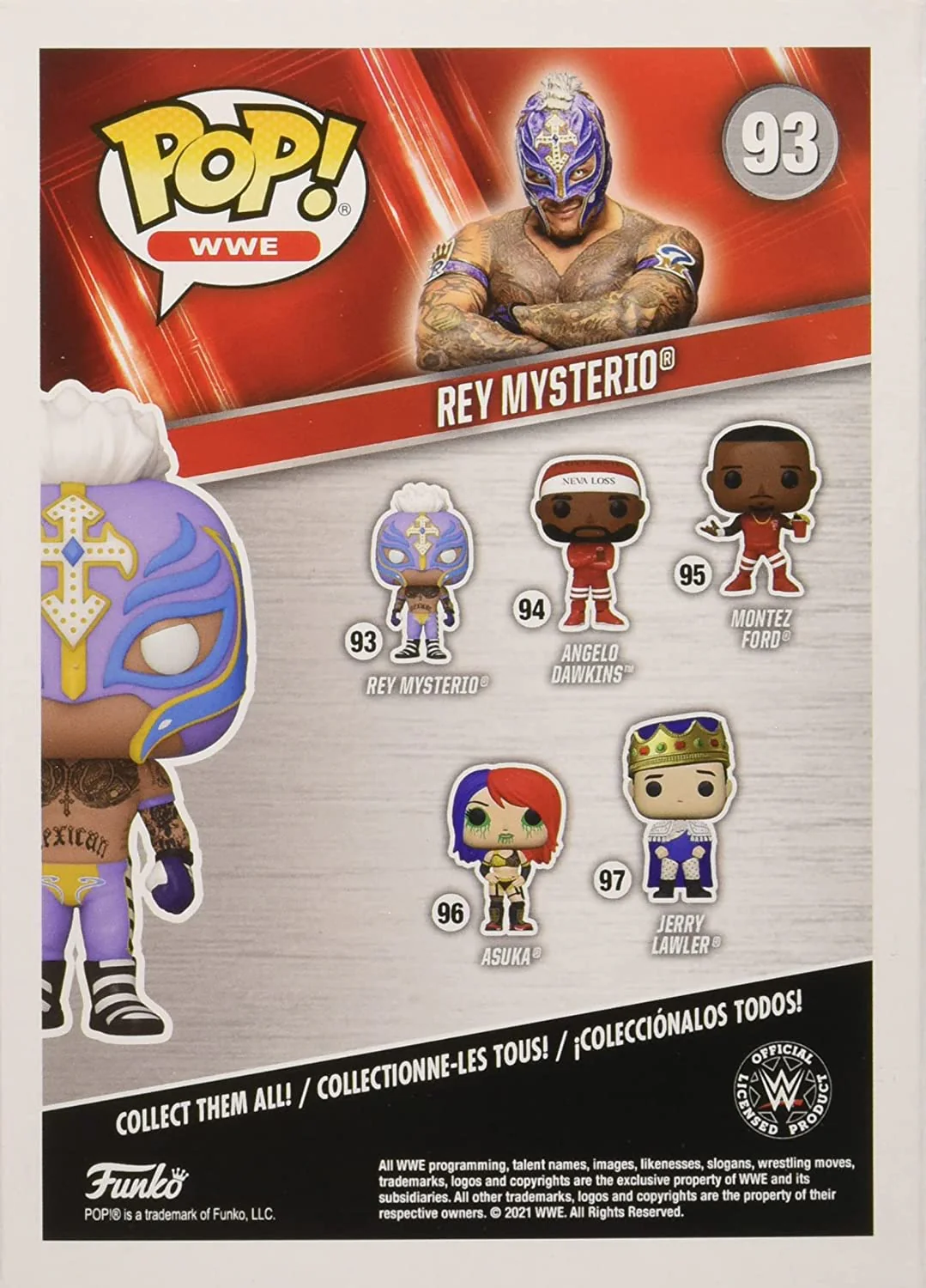 Funko Pop! WWE Rey Mysterio Vinyl Figure - Image 2