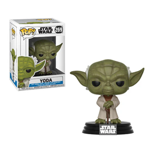 Funko Pop! Star Wars: The Clone Wars Yoda Vinyl Figure