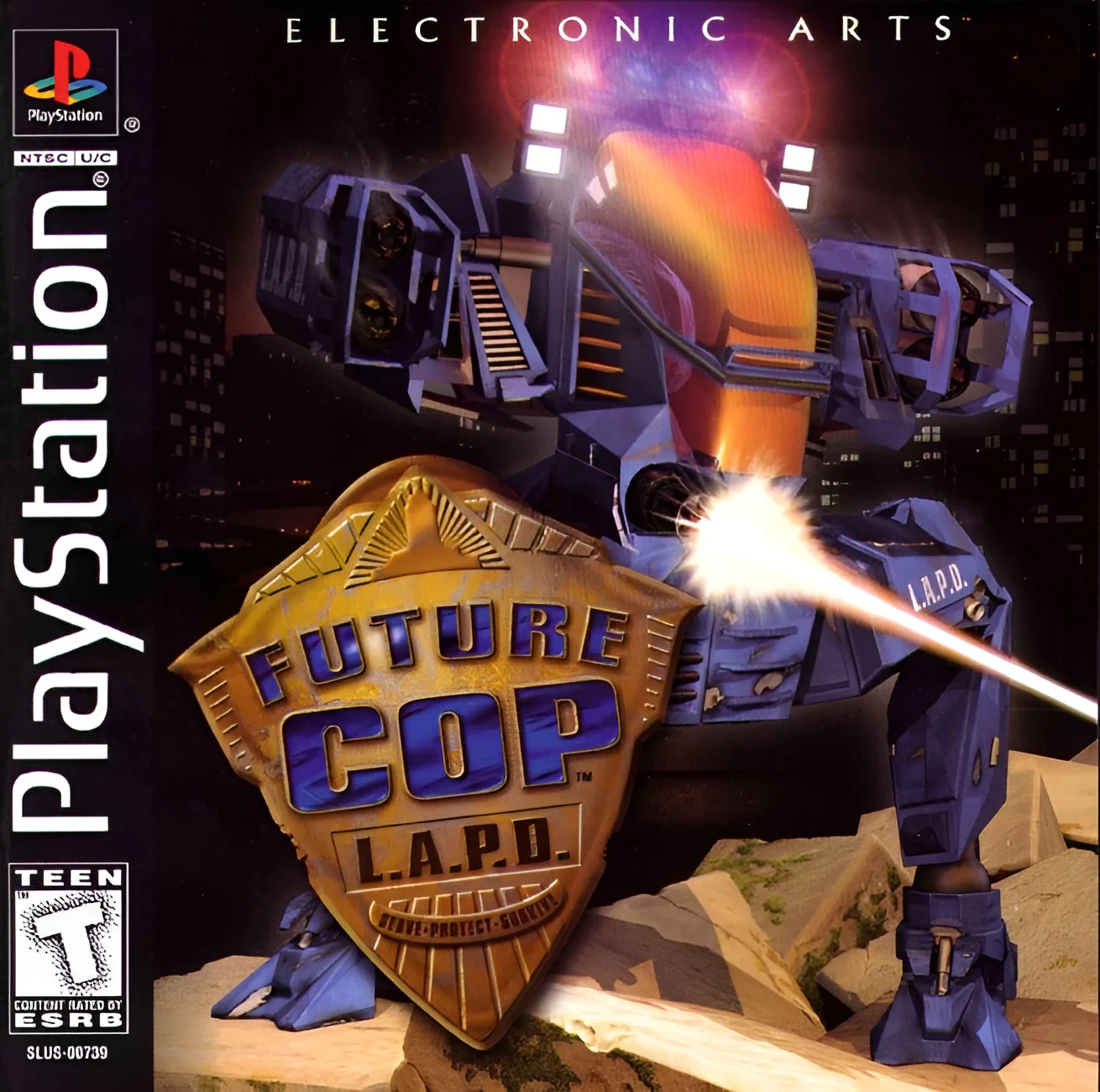 Future Cop LAPD - PlayStation