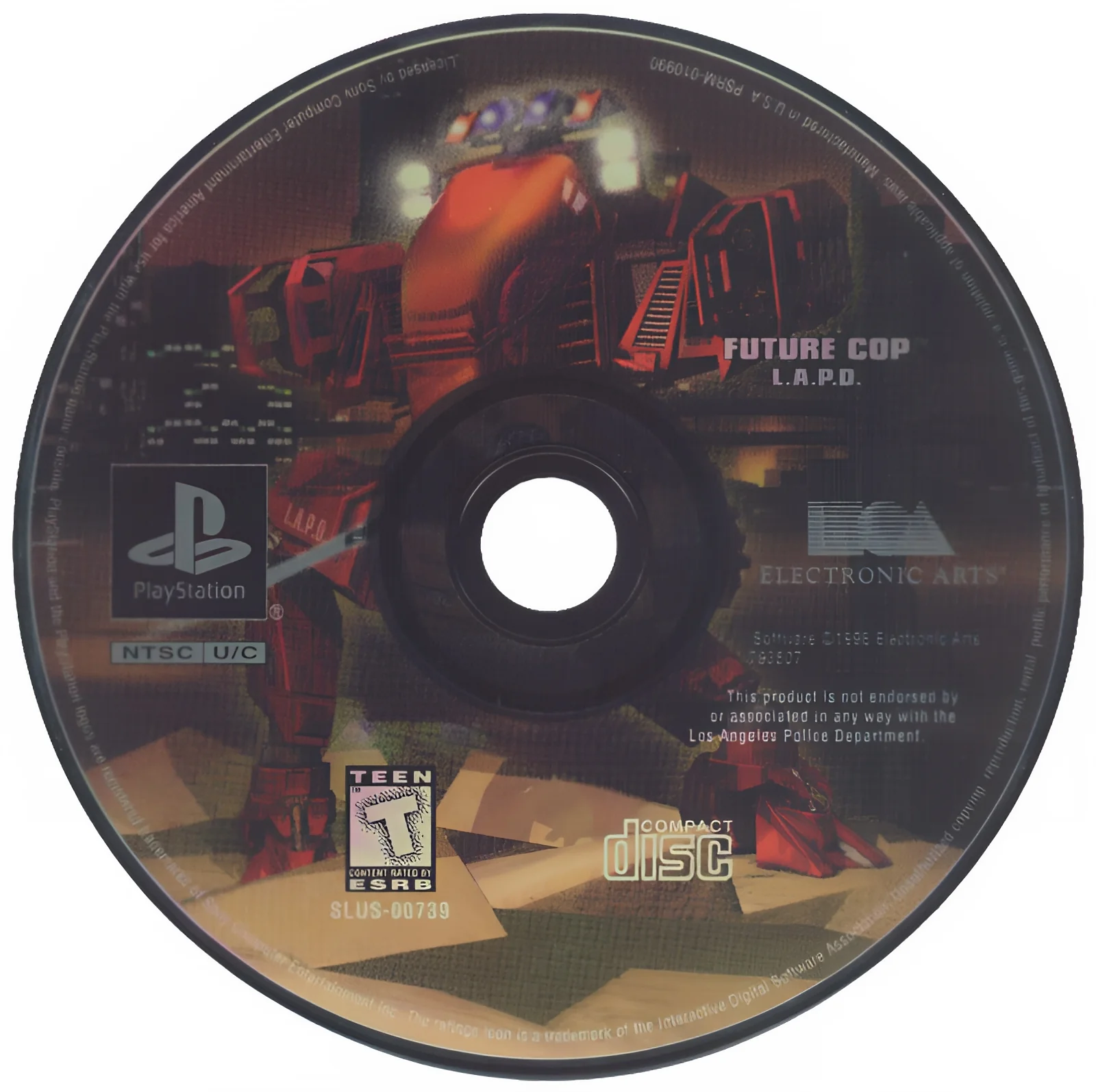 Future Cop LAPD - PlayStation - Image 3