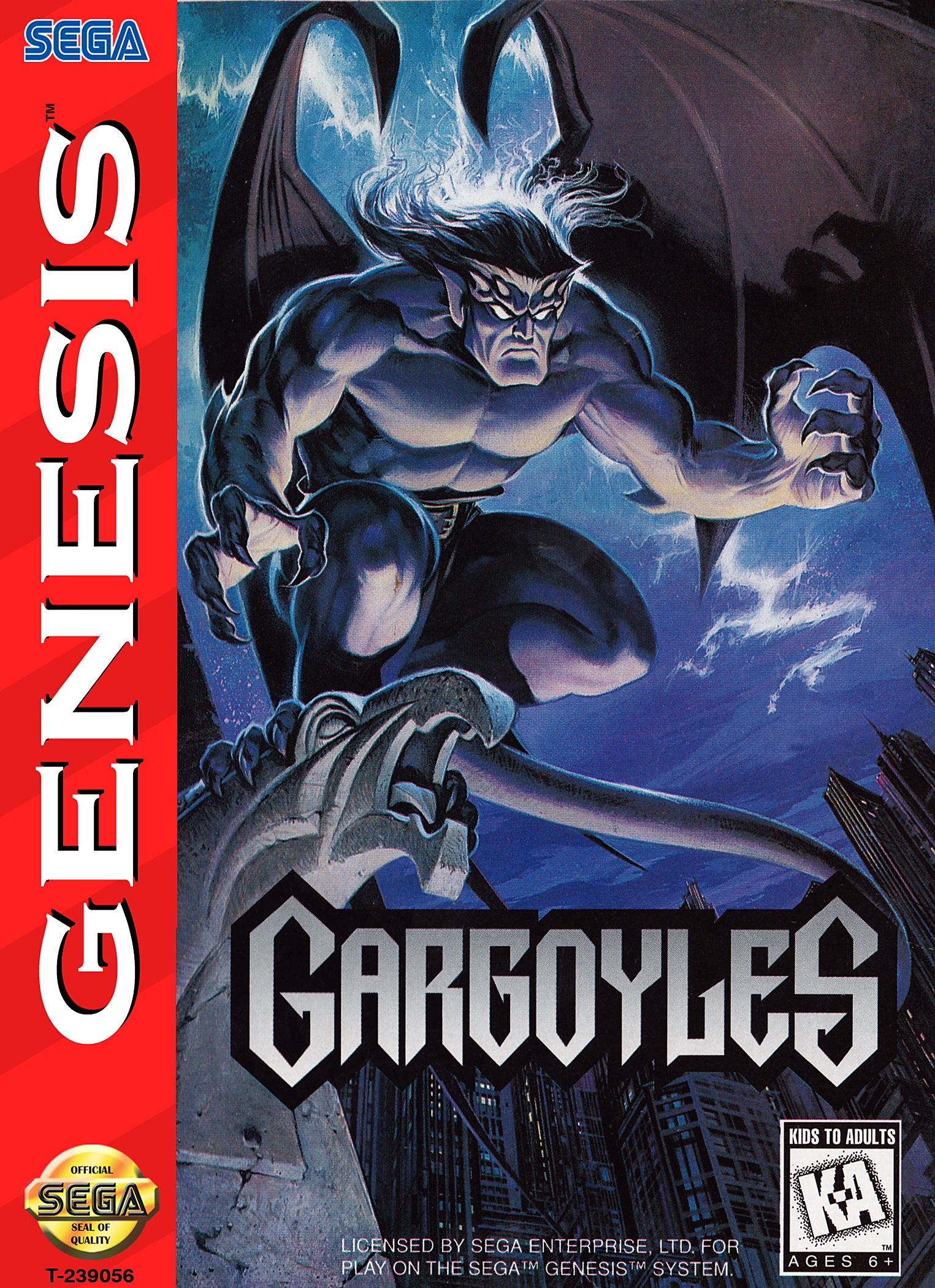 Gargoyles - Sega Genesis
