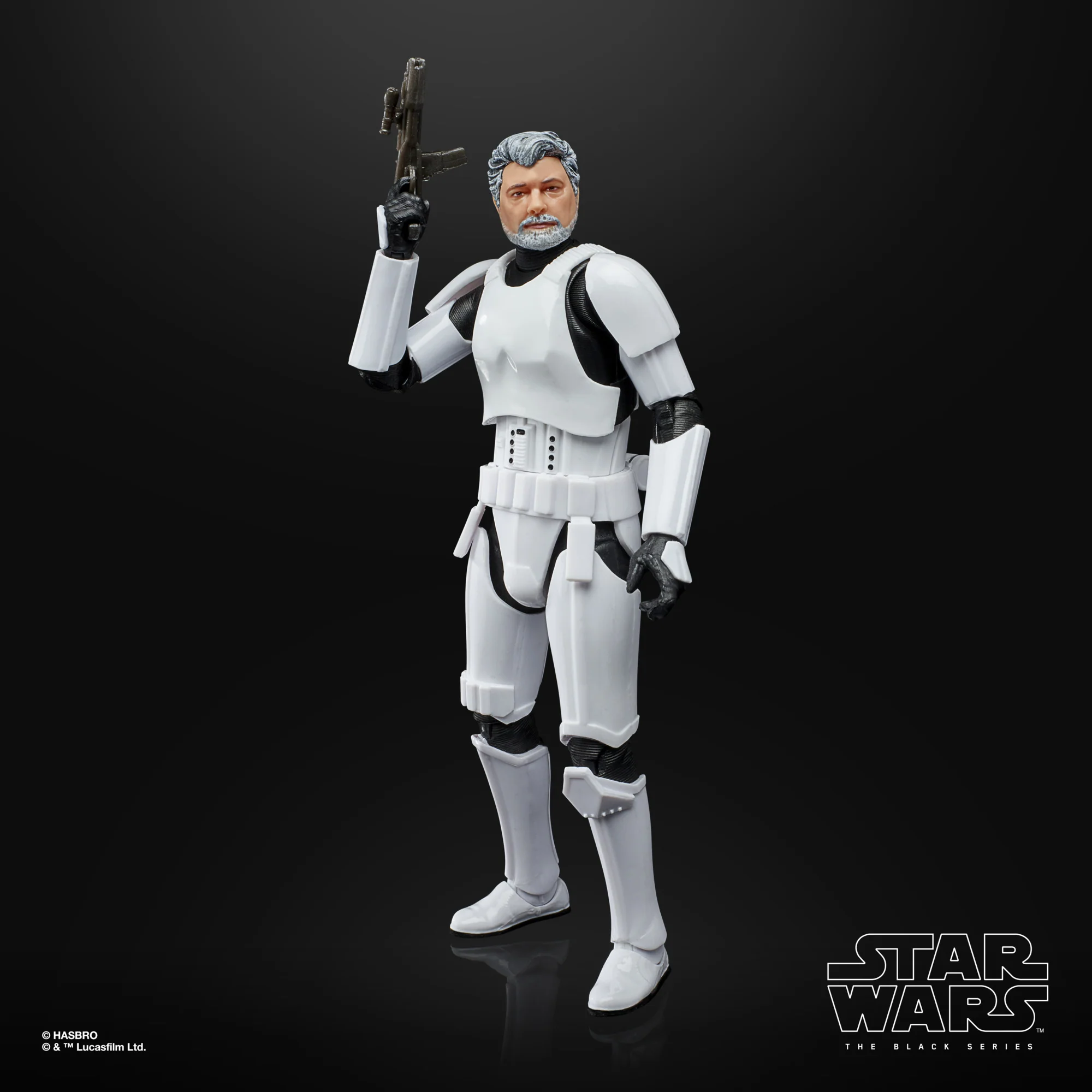 Star Wars: The Black Series - George Lucas Stormtrooper Disguise (50th Anniversary) Action Figure - Image 3