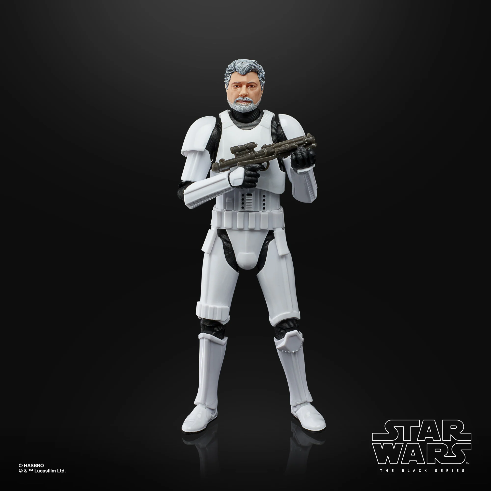 Star Wars: The Black Series - George Lucas Stormtrooper Disguise (50th Anniversary) Action Figure - Image 4