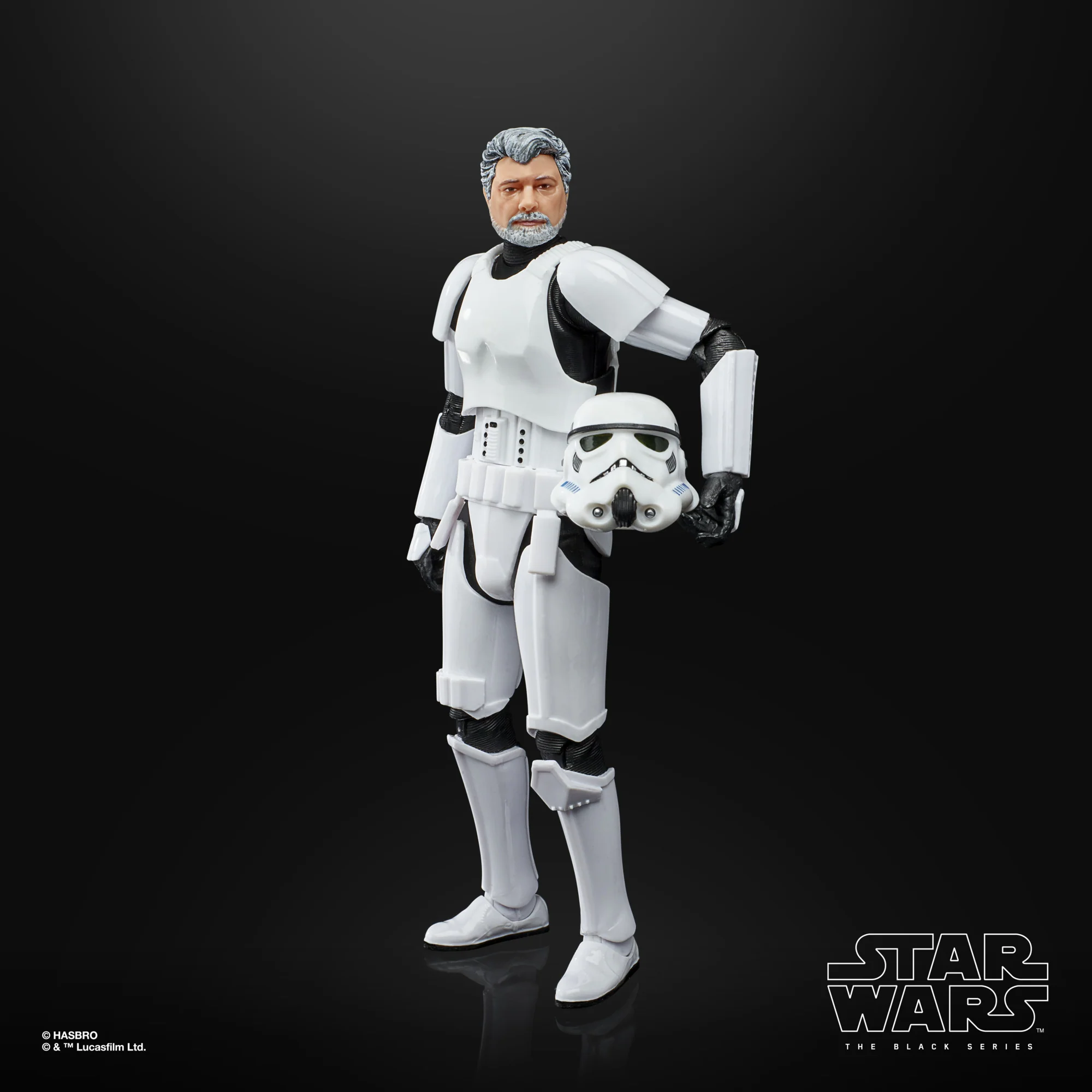 Star Wars: The Black Series - George Lucas Stormtrooper Disguise (50th Anniversary) Action Figure - Image 5