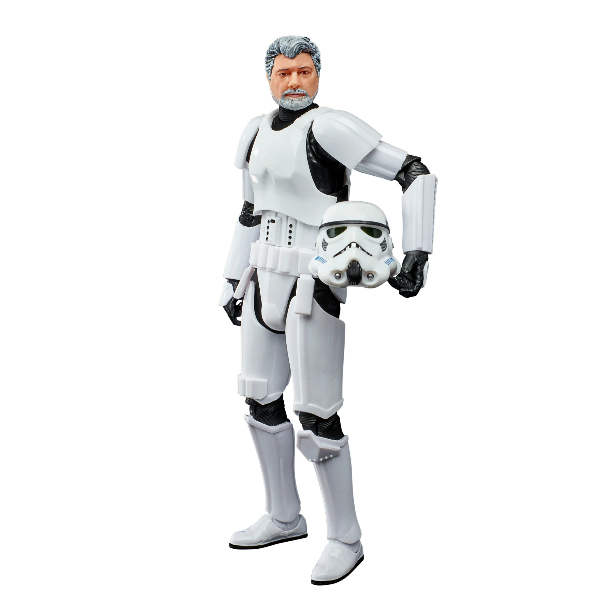 Star Wars: The Black Series - George Lucas Stormtrooper Disguise (50th Anniversary) Action Figure - Image 7
