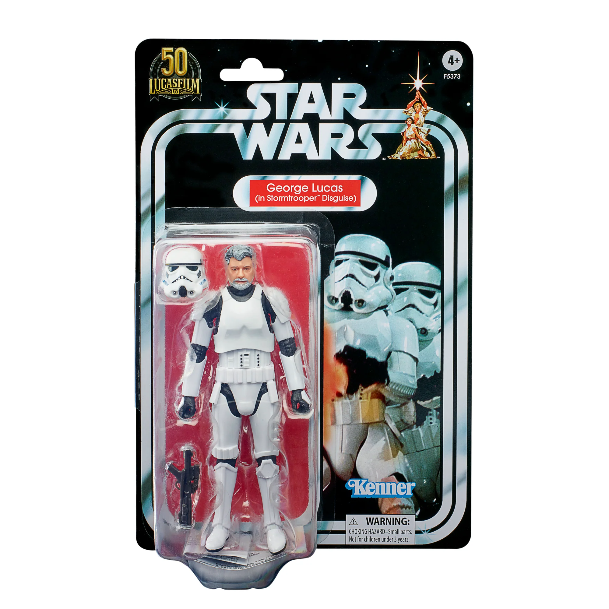 Star Wars: The Black Series - George Lucas Stormtrooper Disguise (50th Anniversary) Action Figure - Image 8