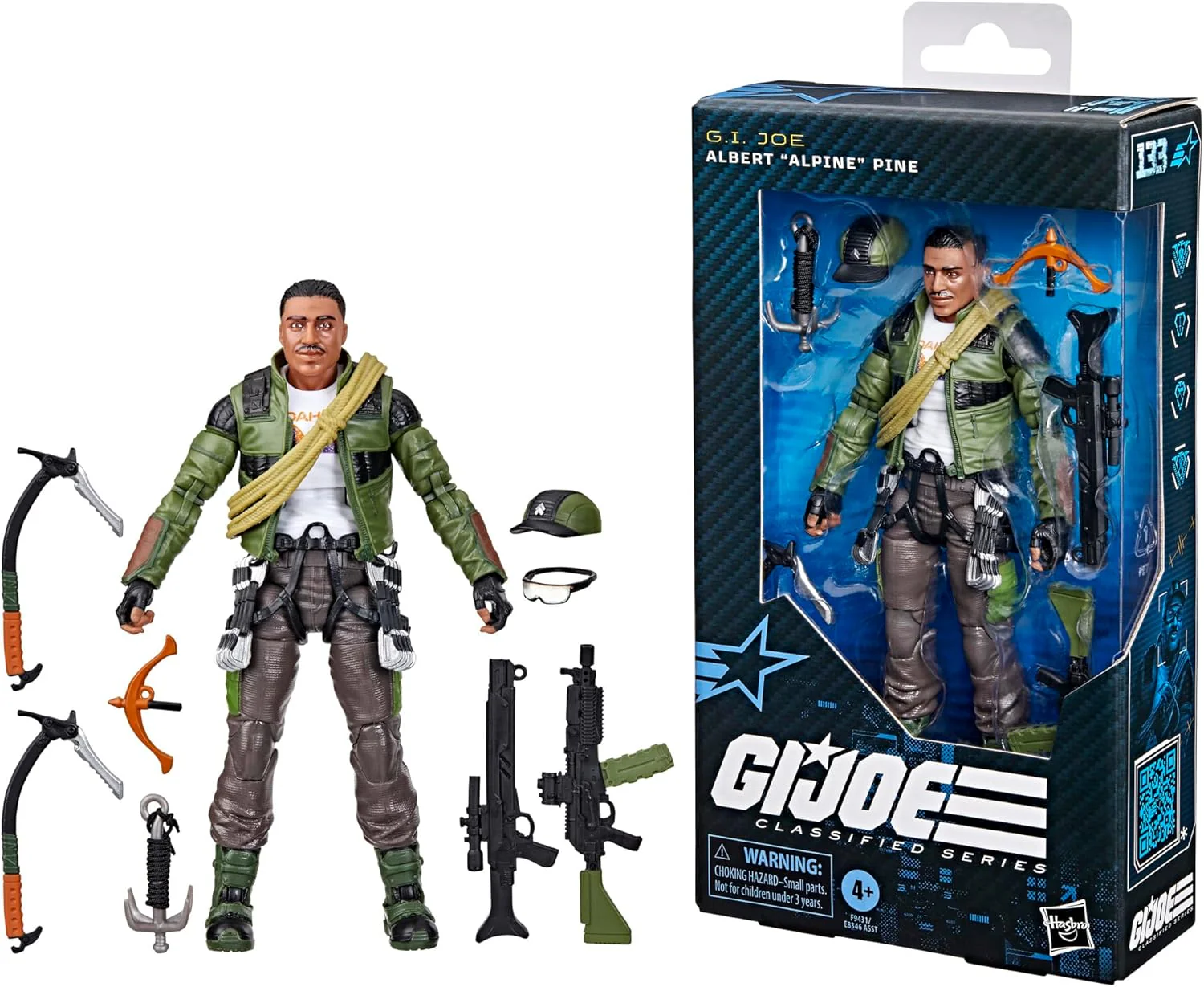 G.I. Joe Classified Series Albert Alpine Pine 6-Inch Action Figure - Image 3