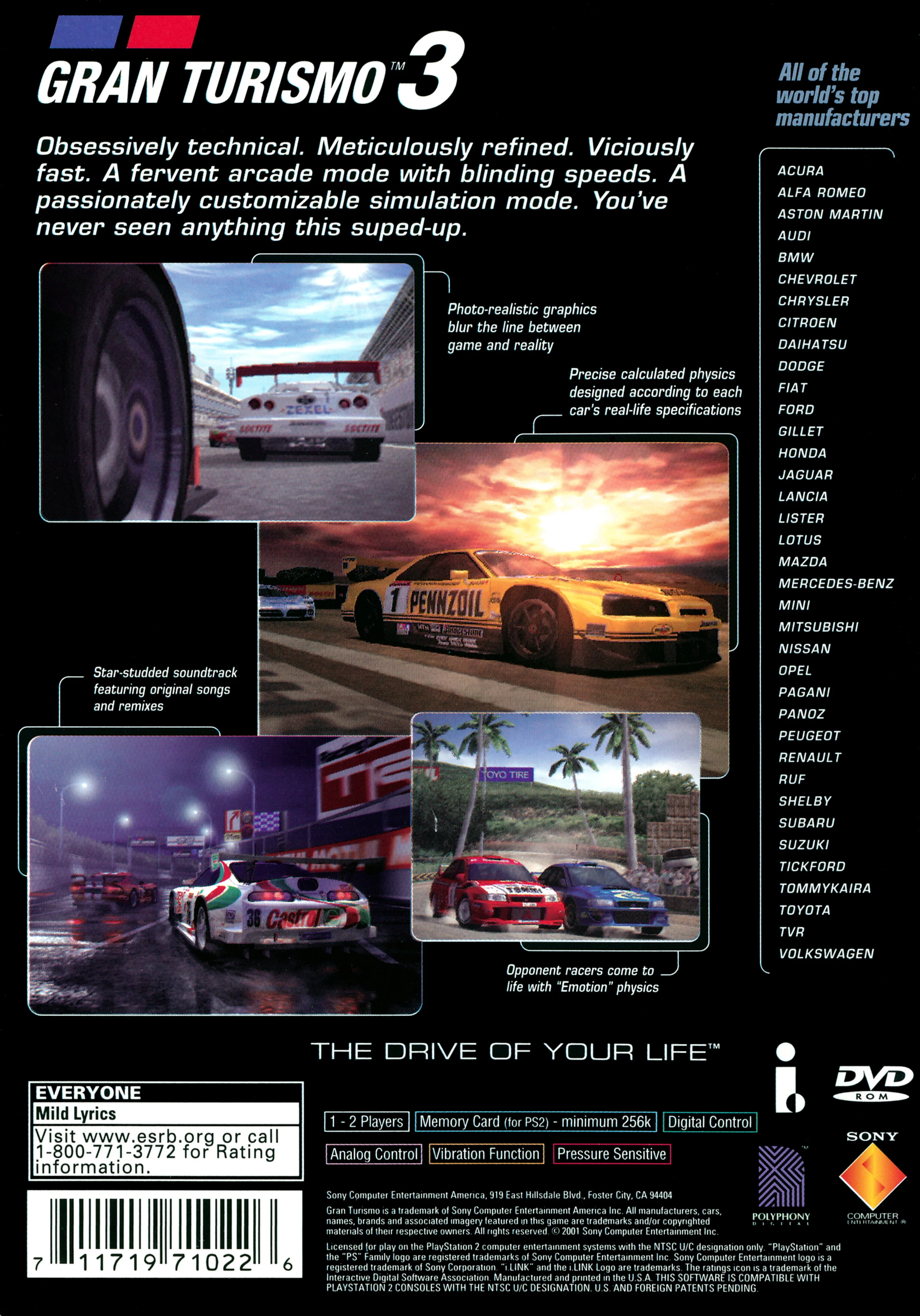 Gran Turismo 3: A-spec - PlayStation 2 - Image 2