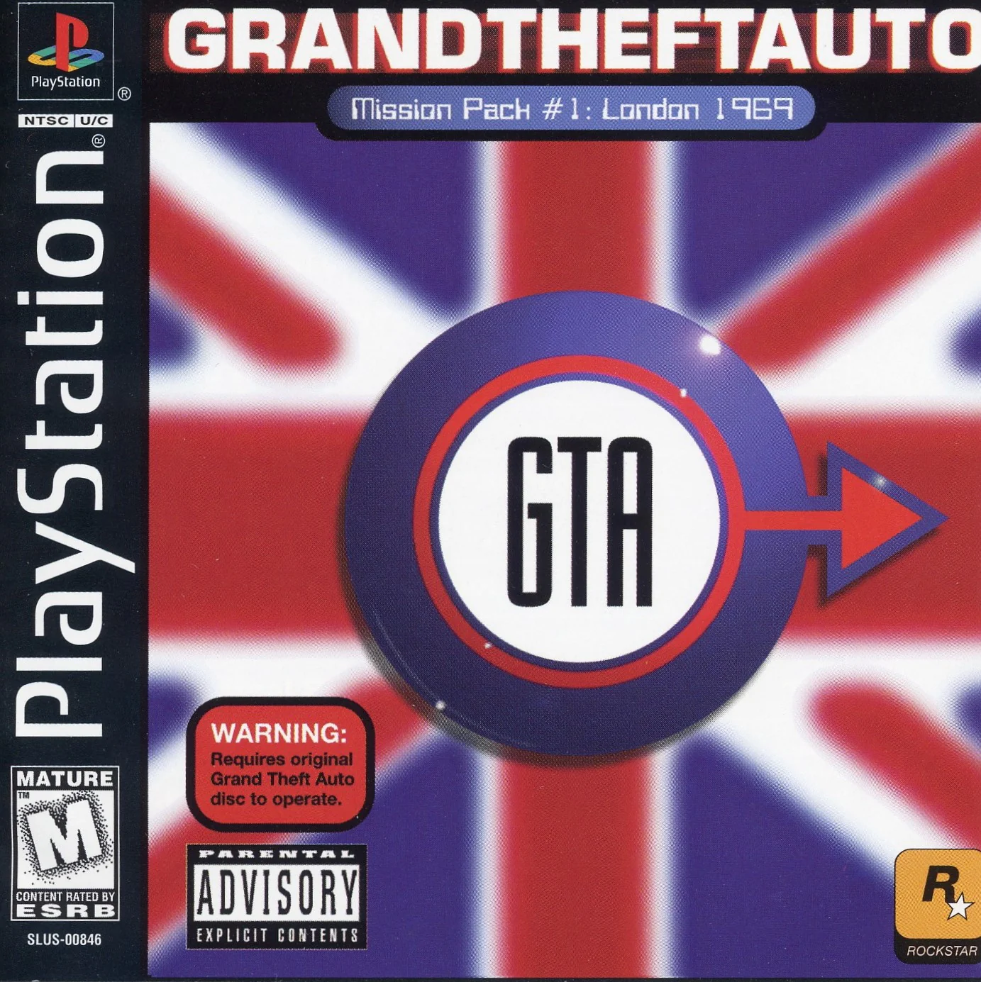 Grand Theft Auto Mission Pack #1 London - PlayStation