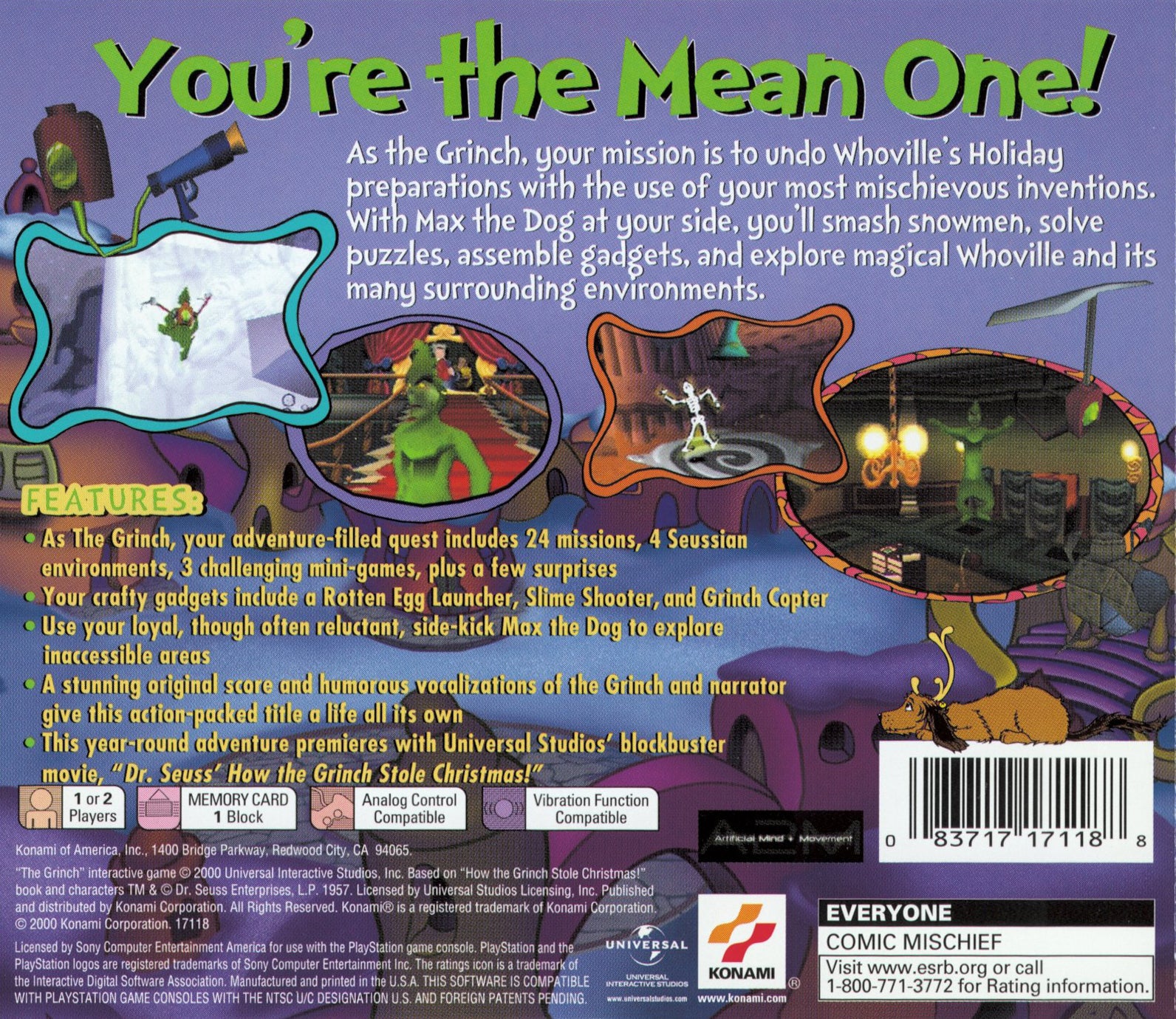 The Grinch - PlayStation - Image 2