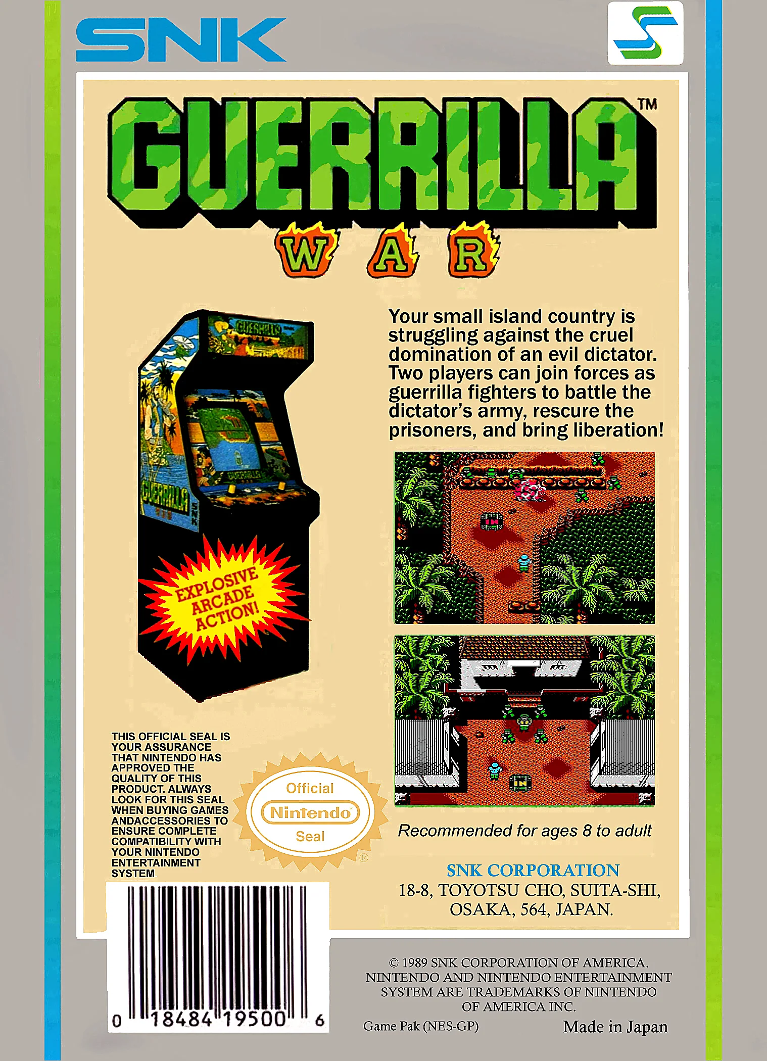 Guerrilla War - NES - Image 2