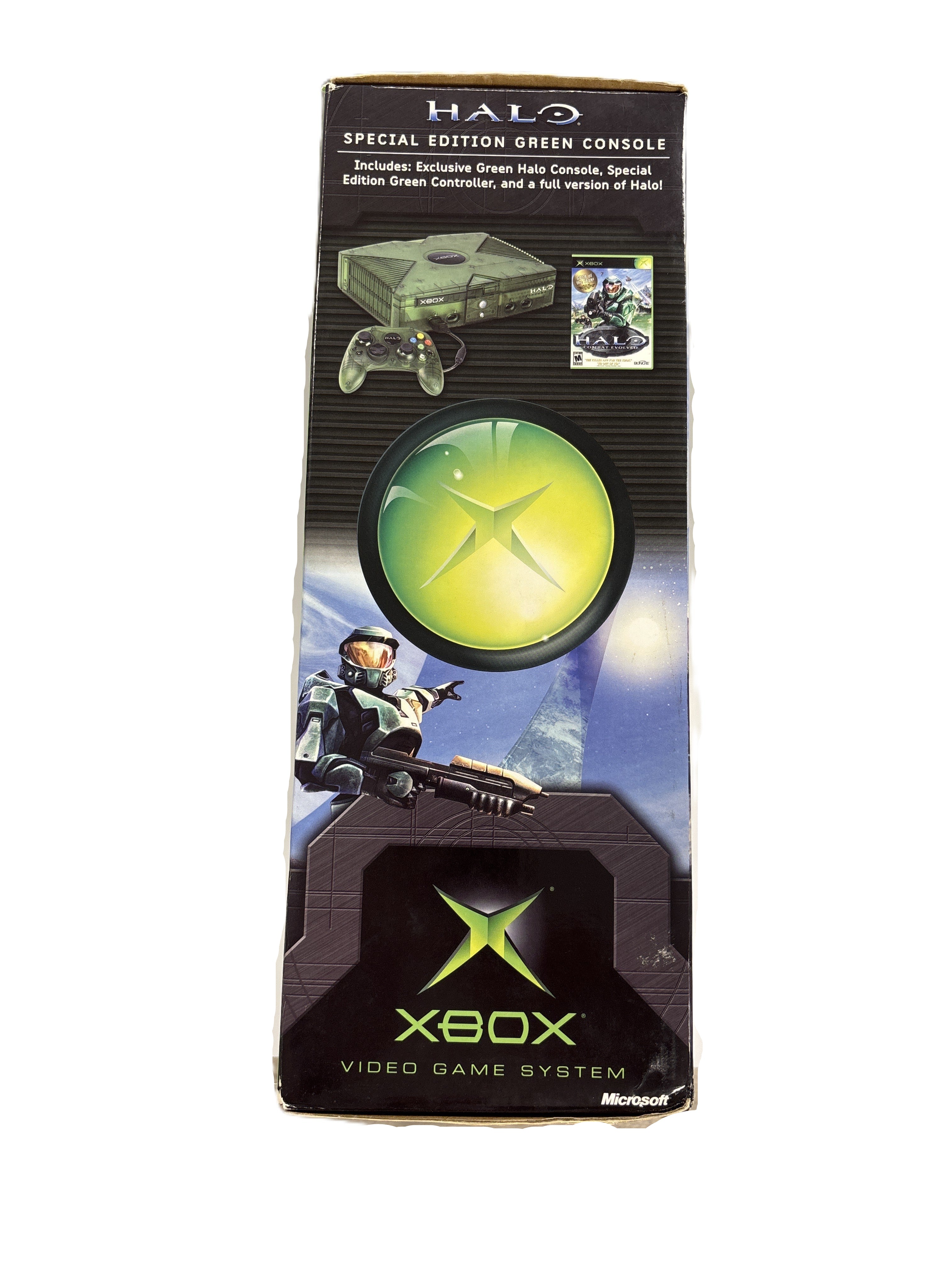 Halo Special Edition Green Console - Microsoft Xbox Box & Inserts Only No Console - Image 6