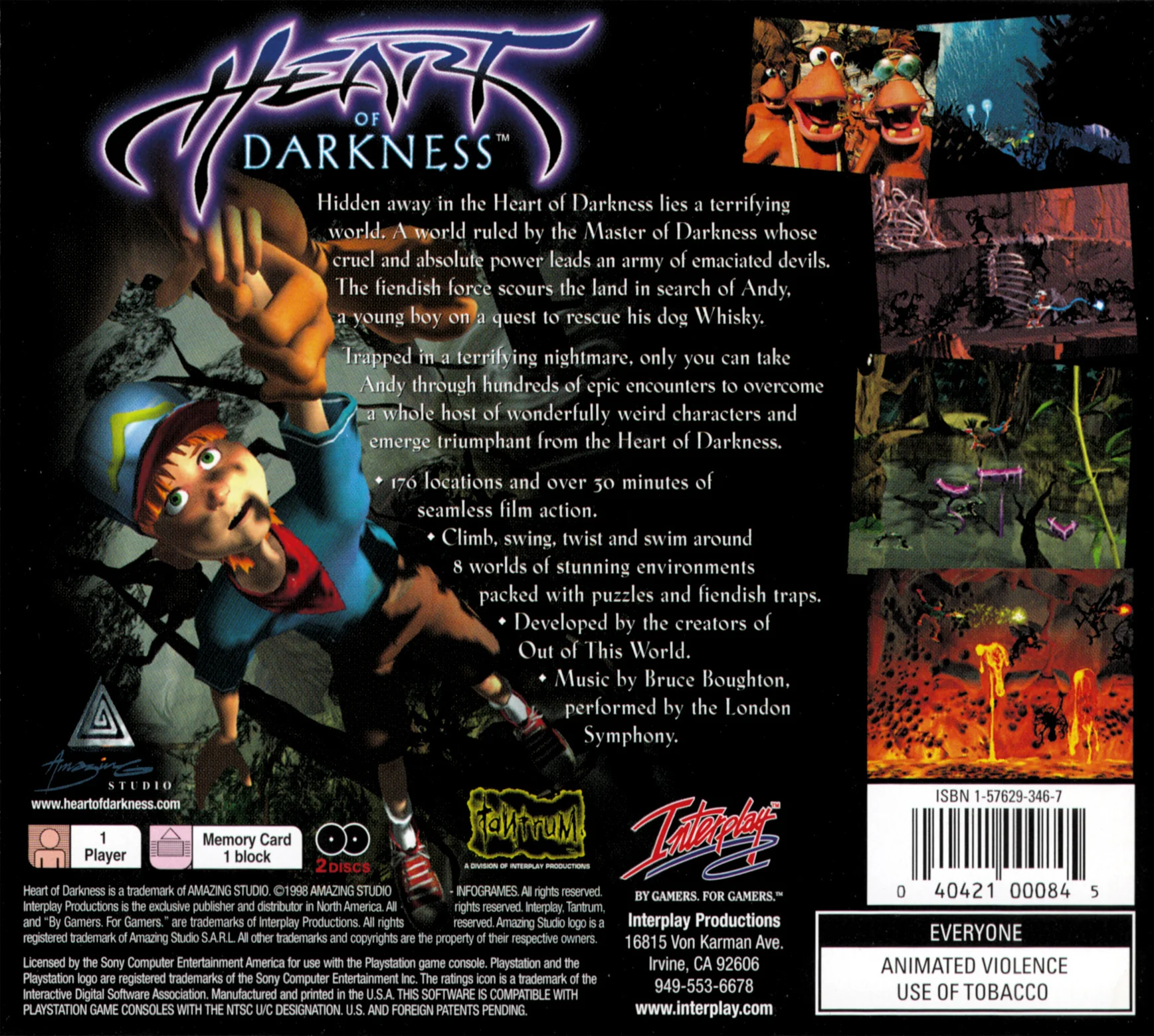 Heart of Darkness [2 Discs] - PlayStation - Image 2