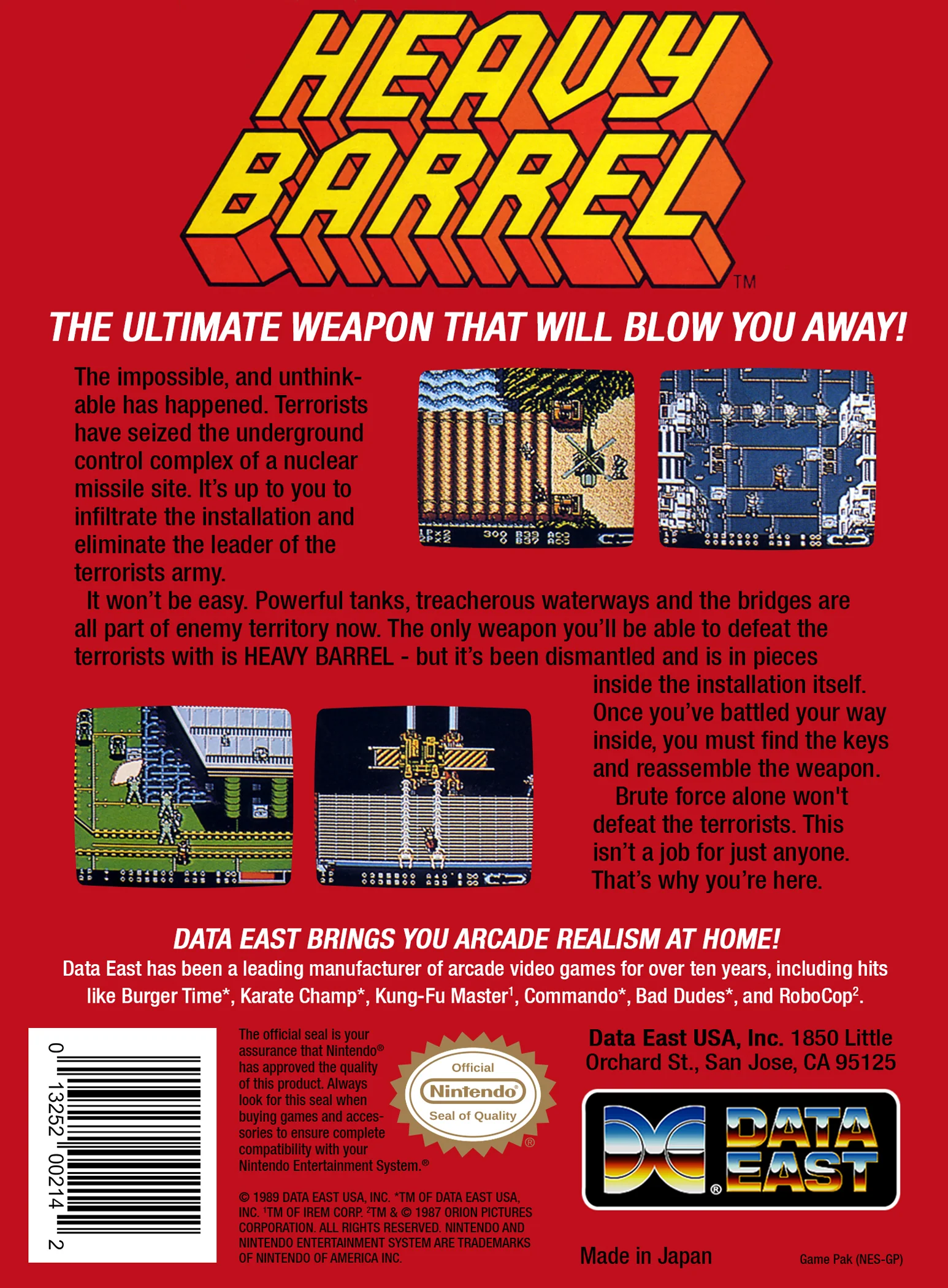 Heavy Barrel - NES - Image 2