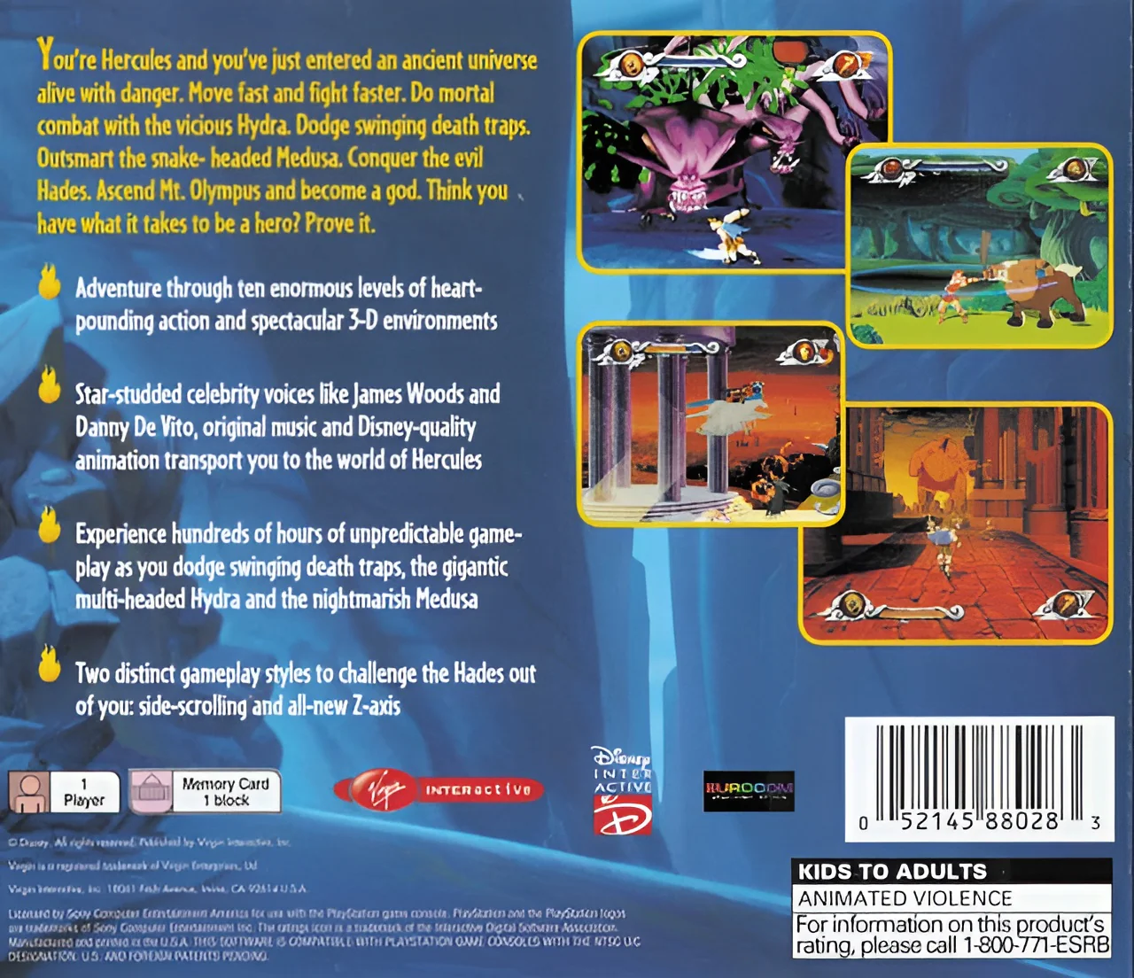 Hercules - PlayStation - Image 2