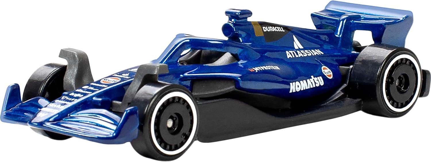 Hot Wheels 1:64 Scale 5-Pack Formula 1 Die-Cast Cars - Image 6
