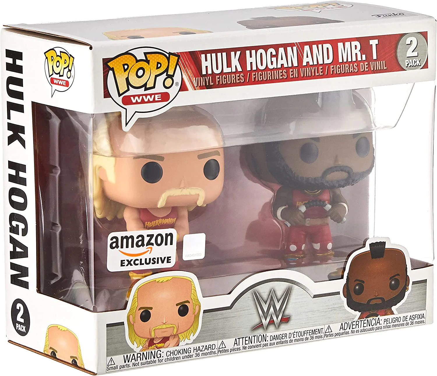 Funko Pop! WWE Hulk Hogan and Mr. T Vinyl Figure - Image 3