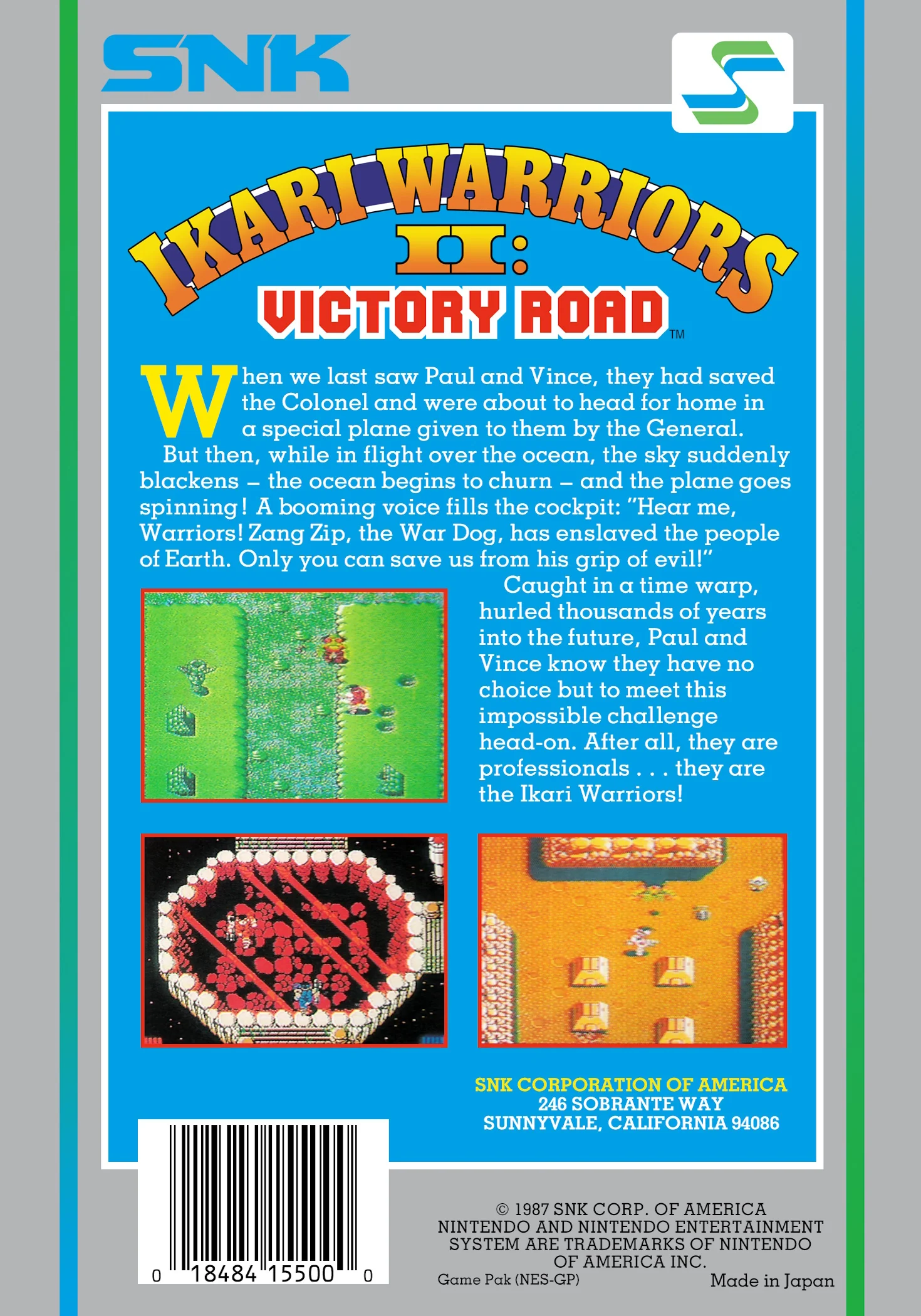 Ikari Warriors II - NES - Image 2