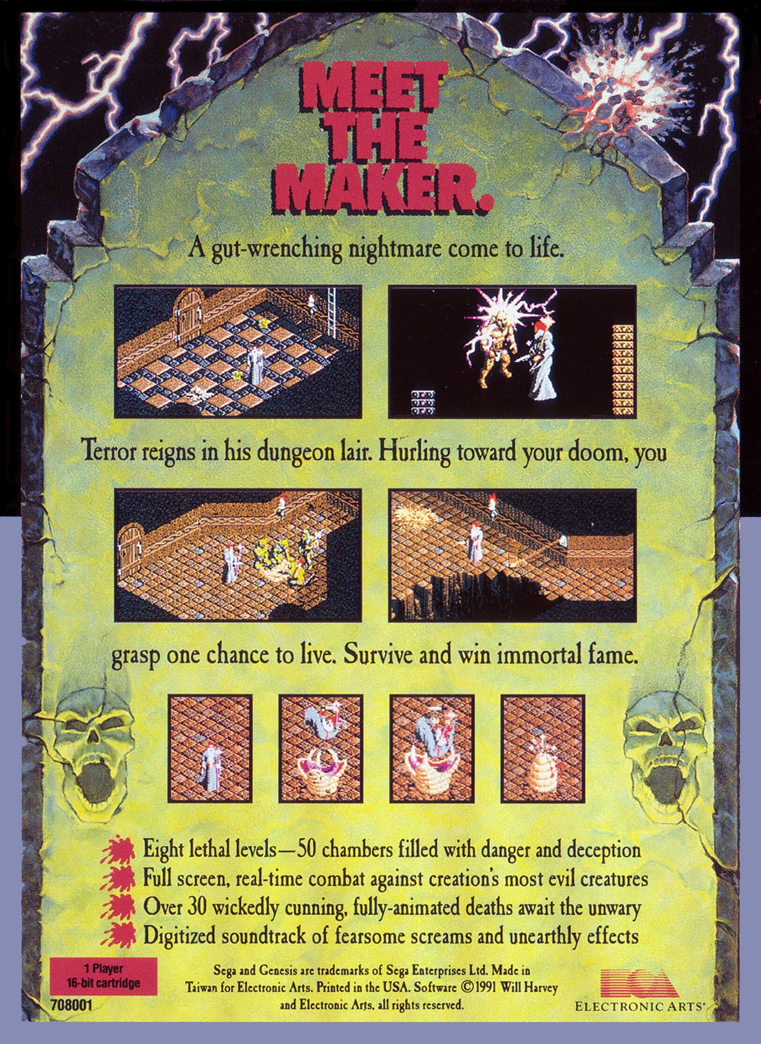 The Immortal - Sega Genesis - Image 2