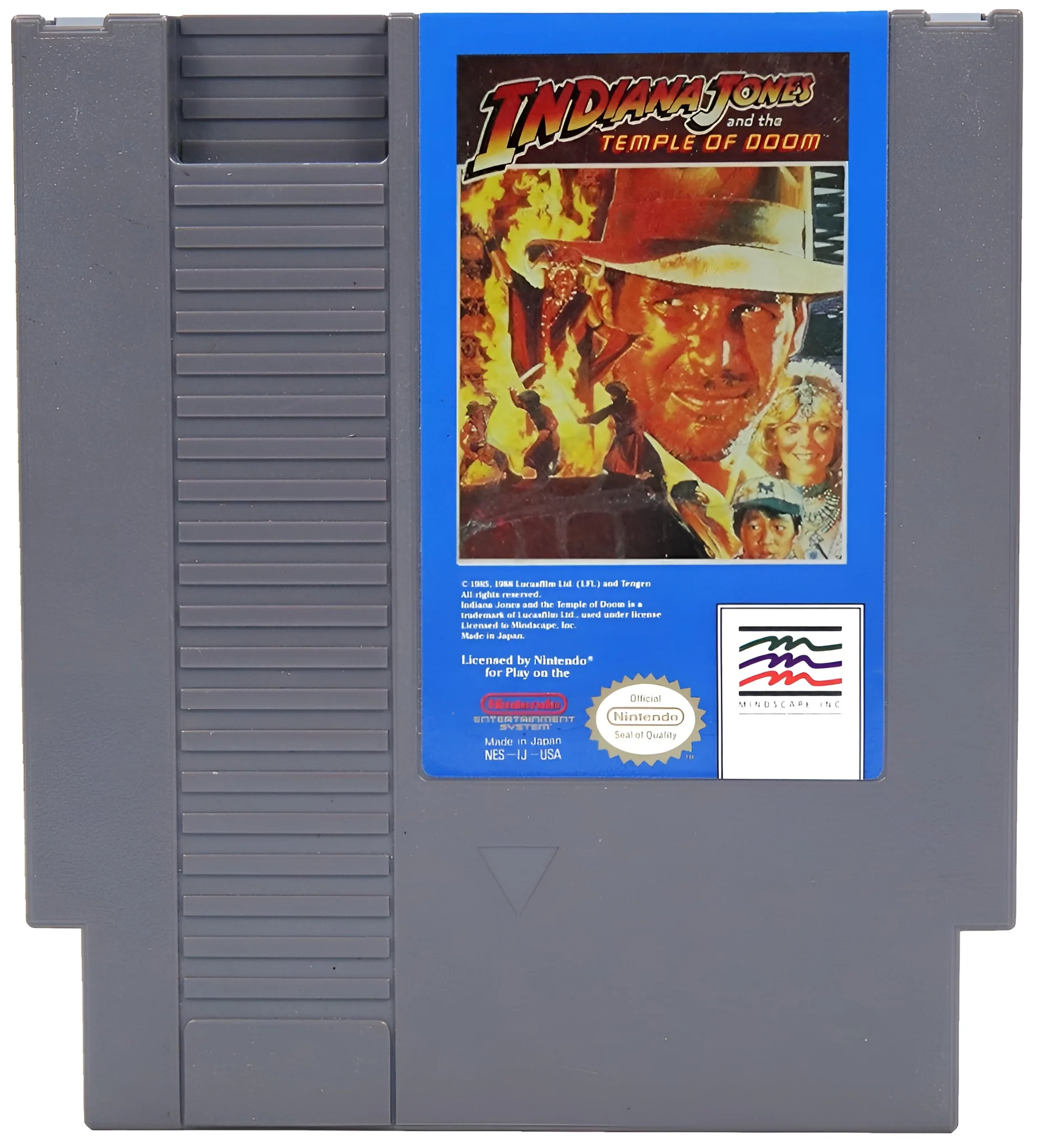 Indiana Jones and the Temple of Doom - NES - Image 3