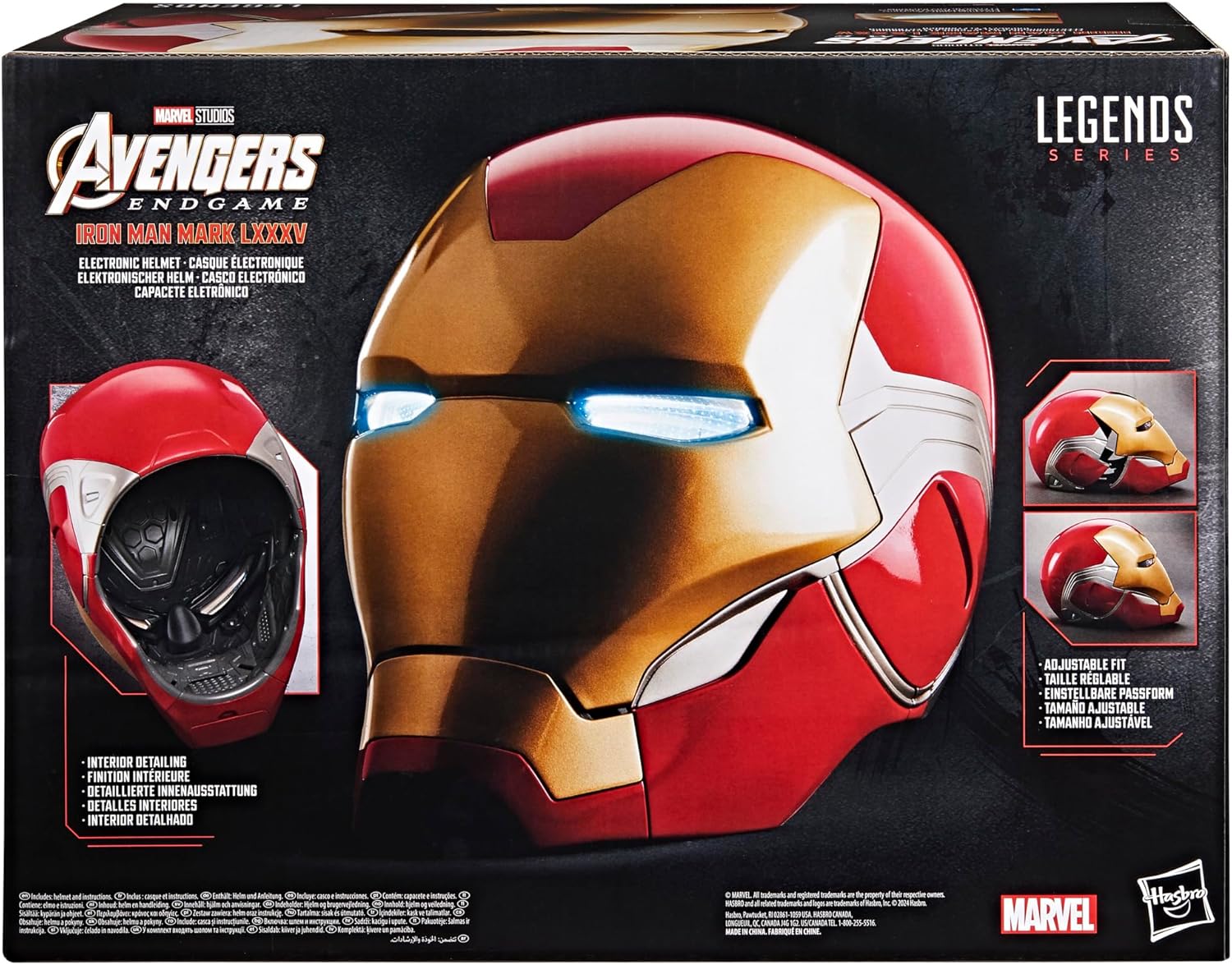 Marvel Legends Iron Man Helmet Avengers Endgame - Image 10