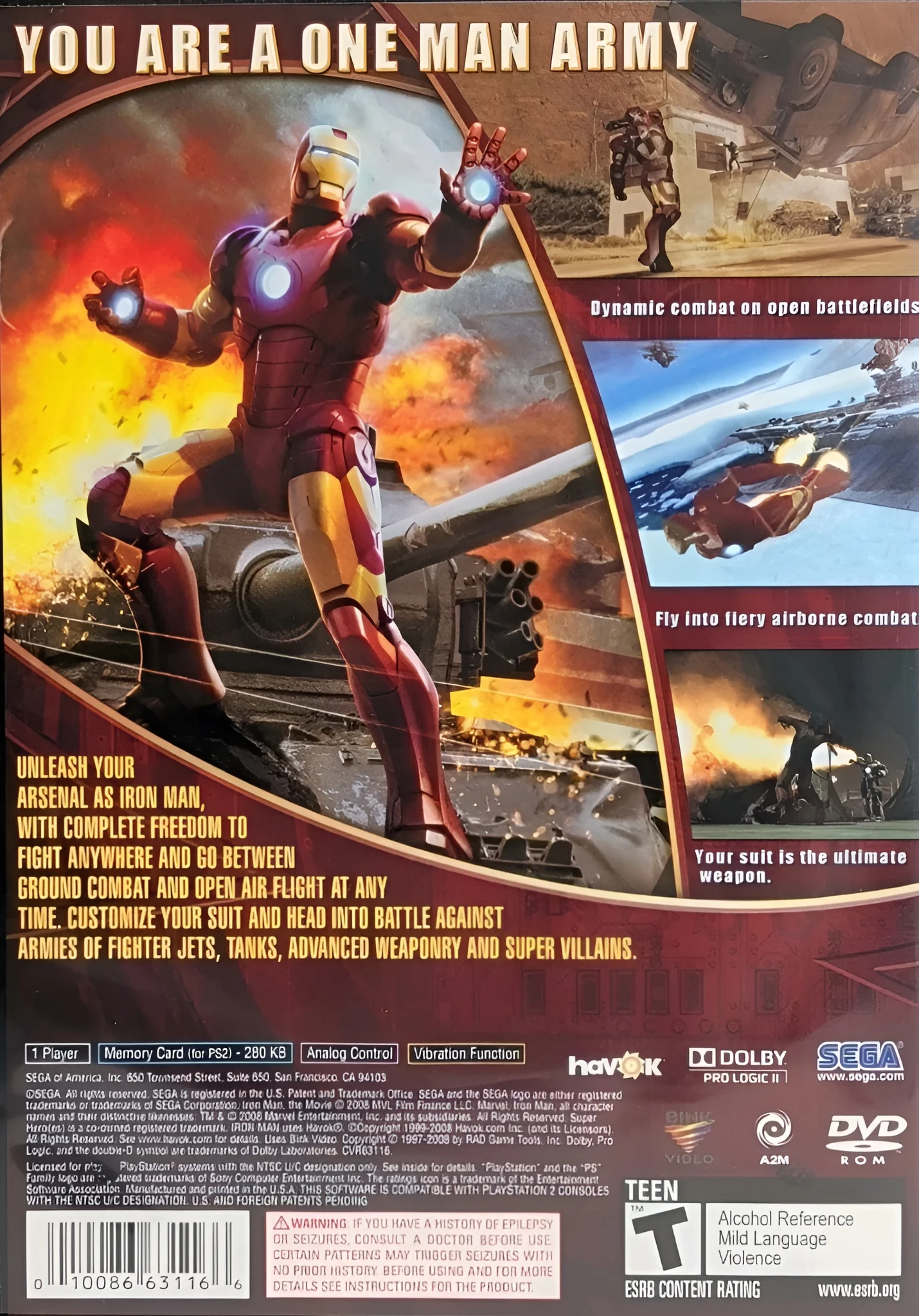 Iron Man - PlayStation 2 - Image 2