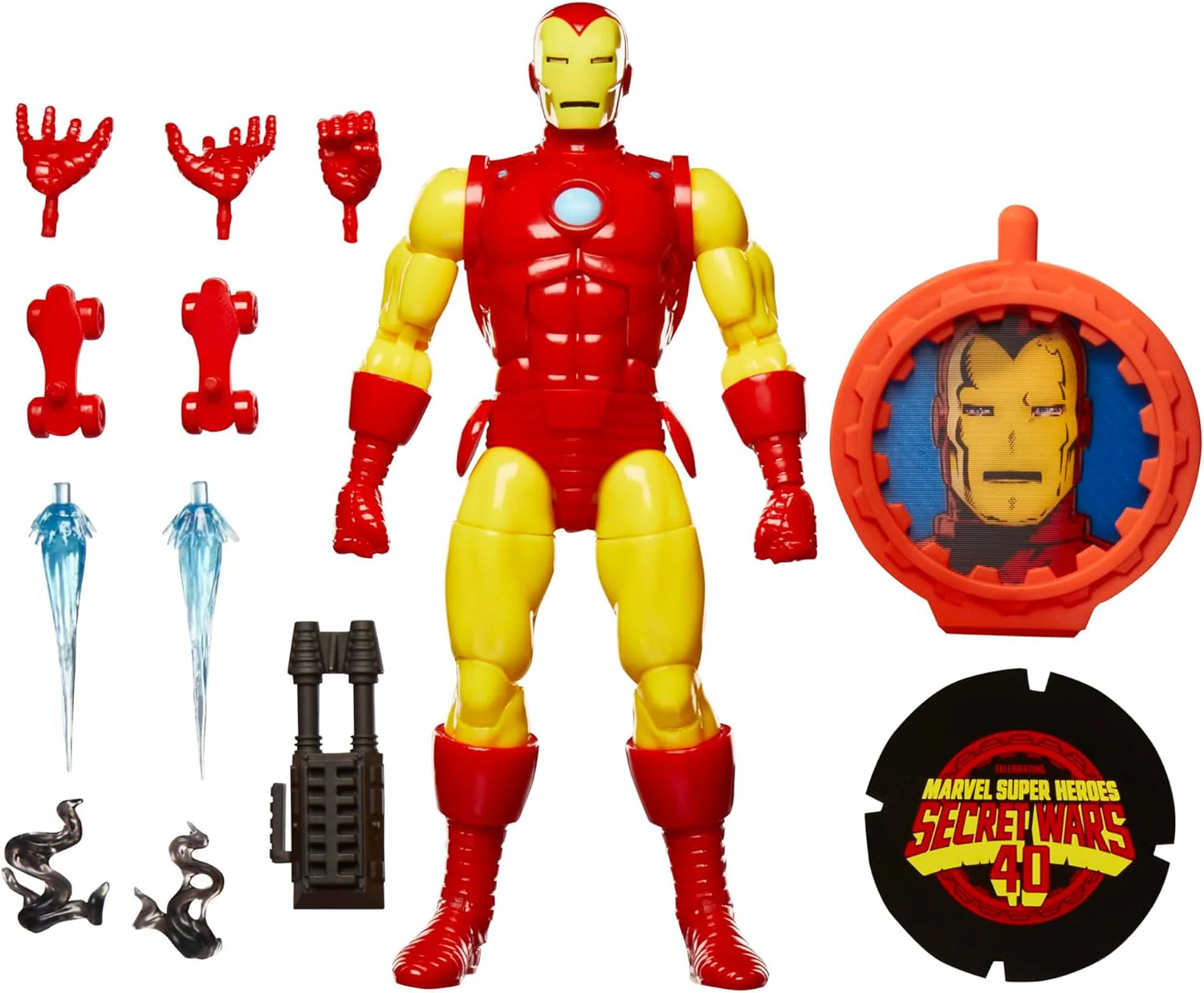 Marvel Legends Secret Wars Iron Man 6" Action Figure - Image 3