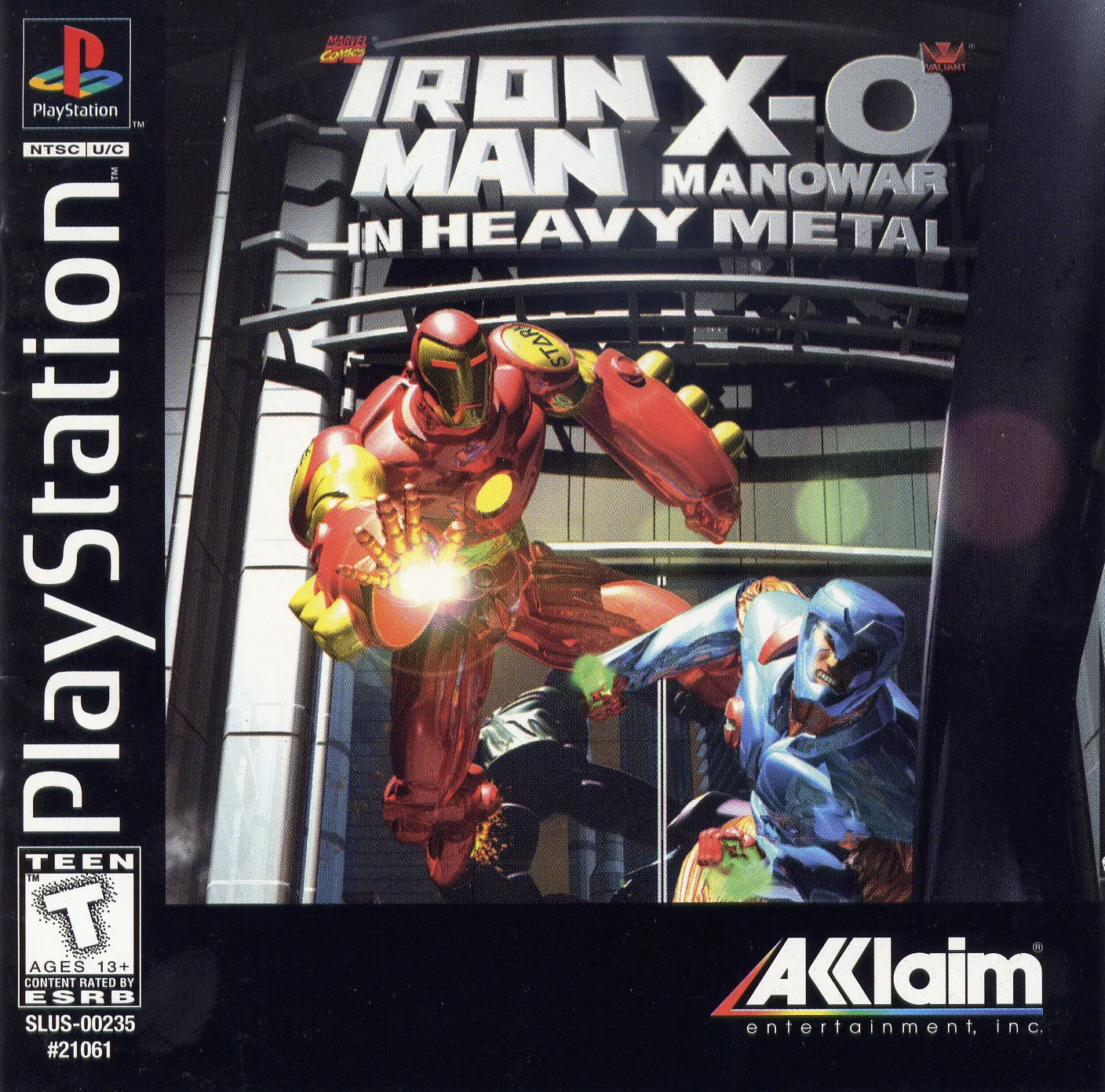 Iron Man X-O Manowar in Heavy Metal - PlayStation