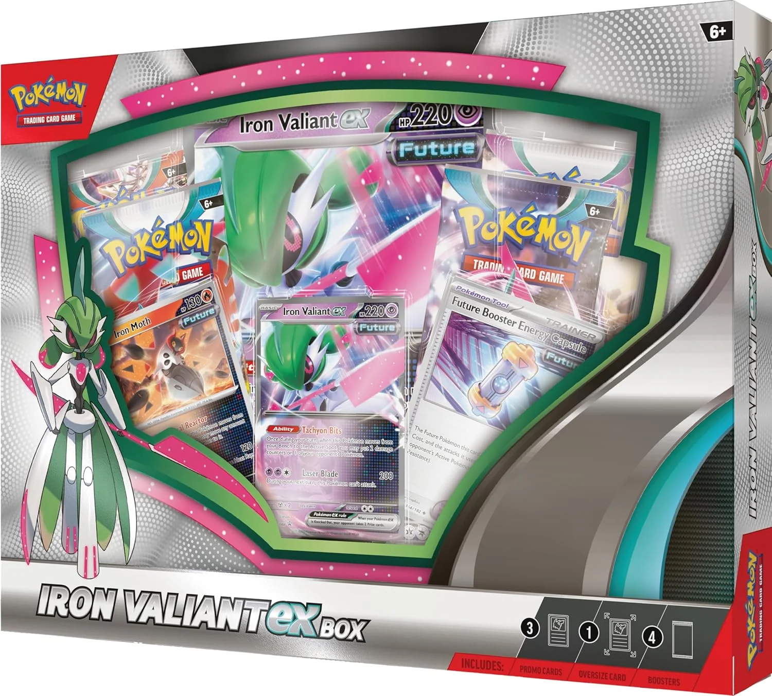 Pokemon TCG: Iron Valiant ex Box - Image 3