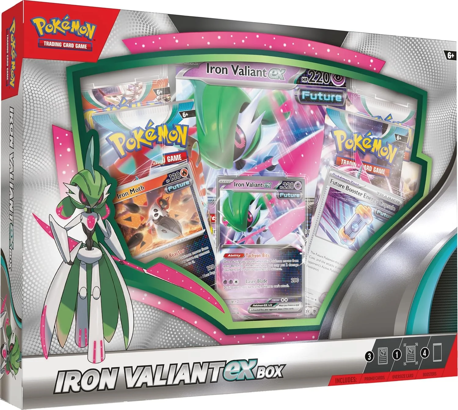 Pokemon TCG: Iron Valiant ex Box - Image 4